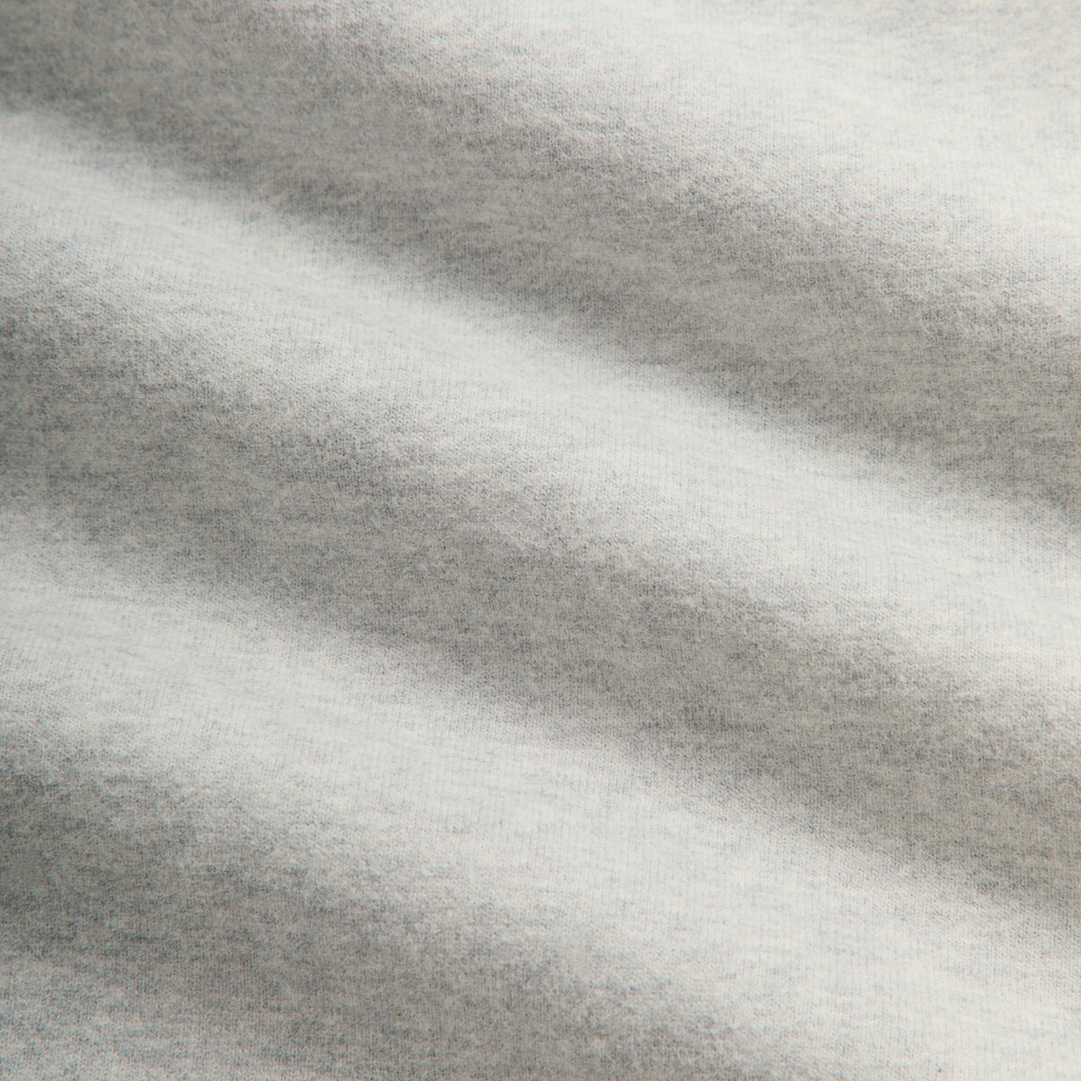 Kith Sueded French Terry Lawson Crewneck - Medium Heather Grey