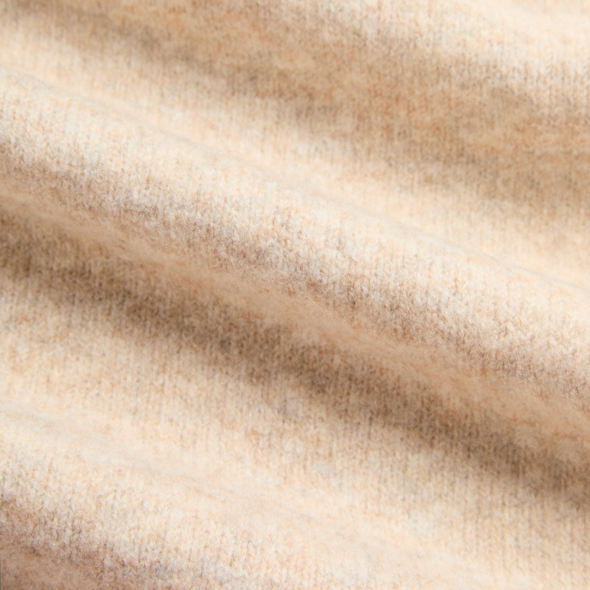 Kith Harmon Henley Sweater - Heather Oatmeal
