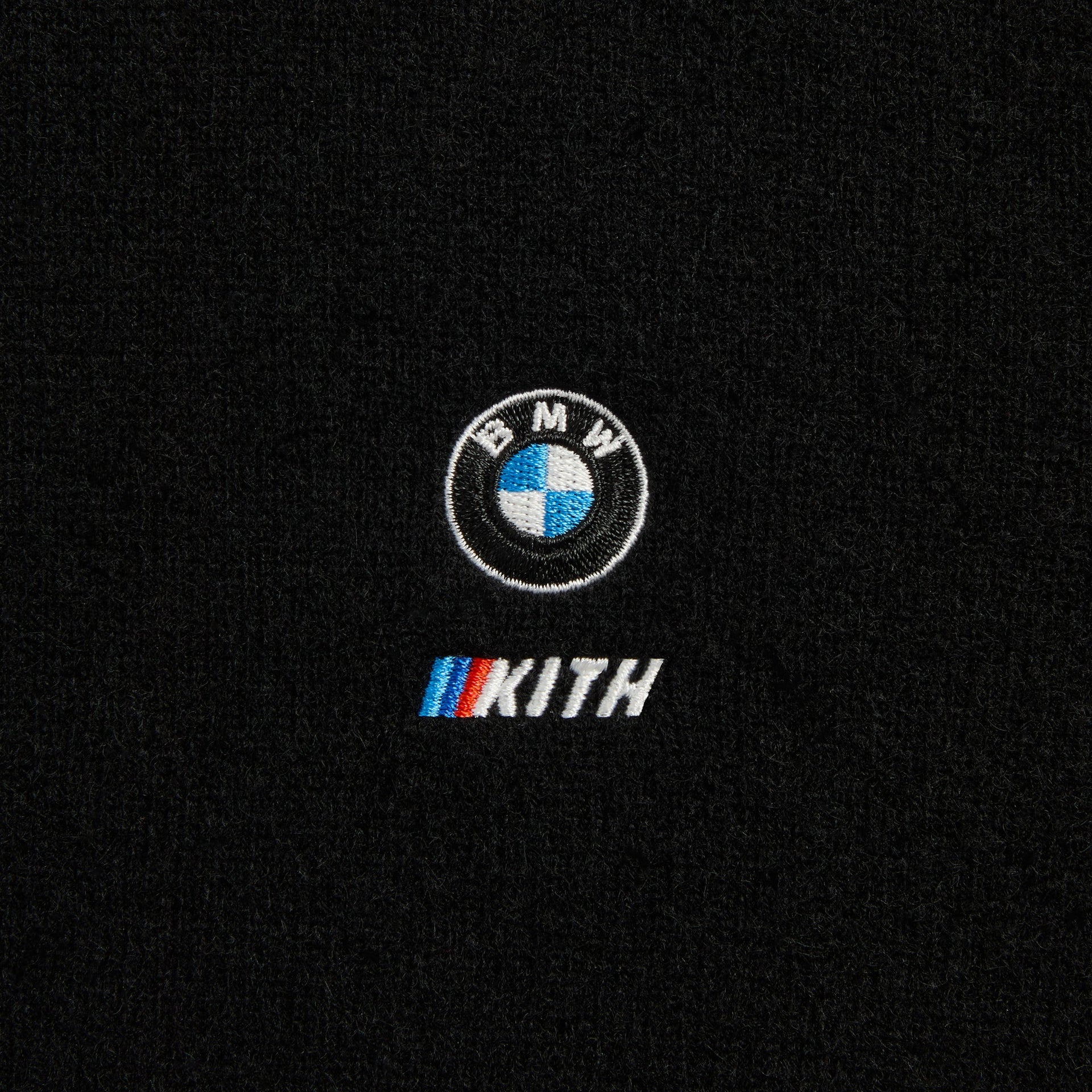 Kith for BMW Long Sleeve Tilden Pullover - Black