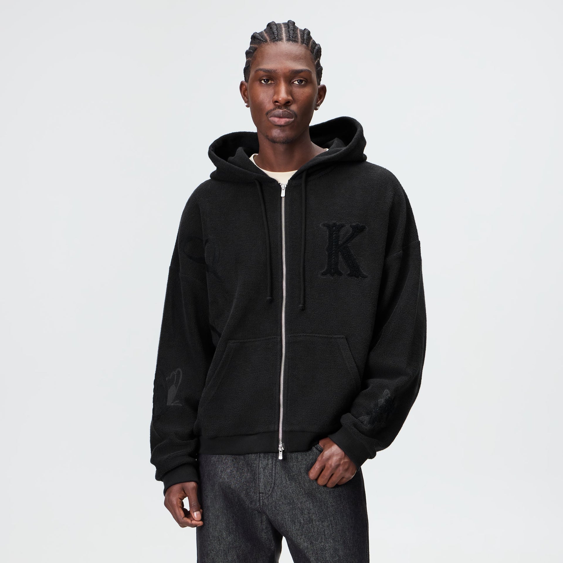 Kith Varsity Braxton Hoodie - Black