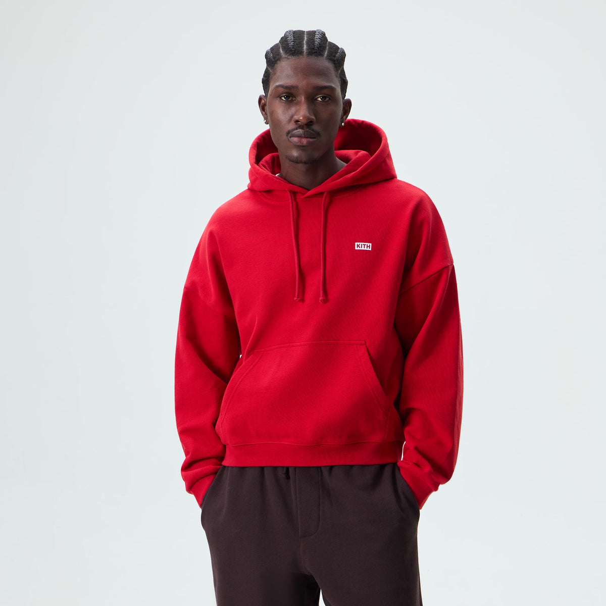 Kith Braxton Hoodie - Grenadine