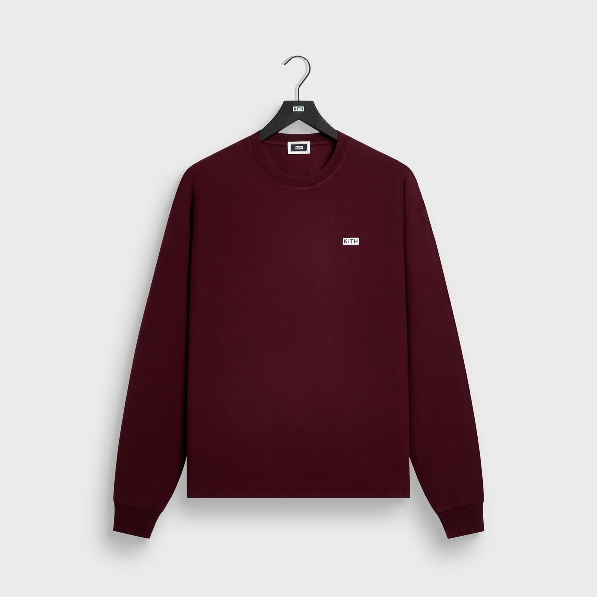 Kith Long Sleeve Quinn Tee - Magma