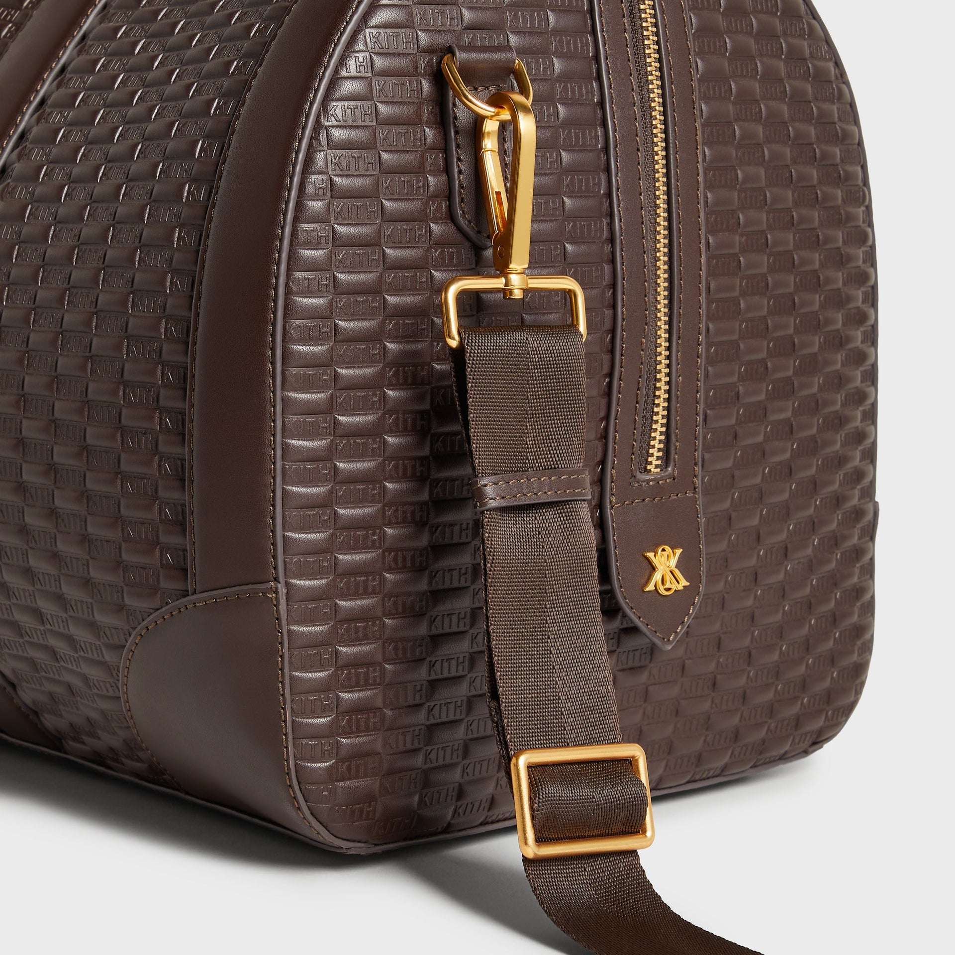 Kith Monogram Leather Traveler K55 Duffle Bag - Zoom - PH