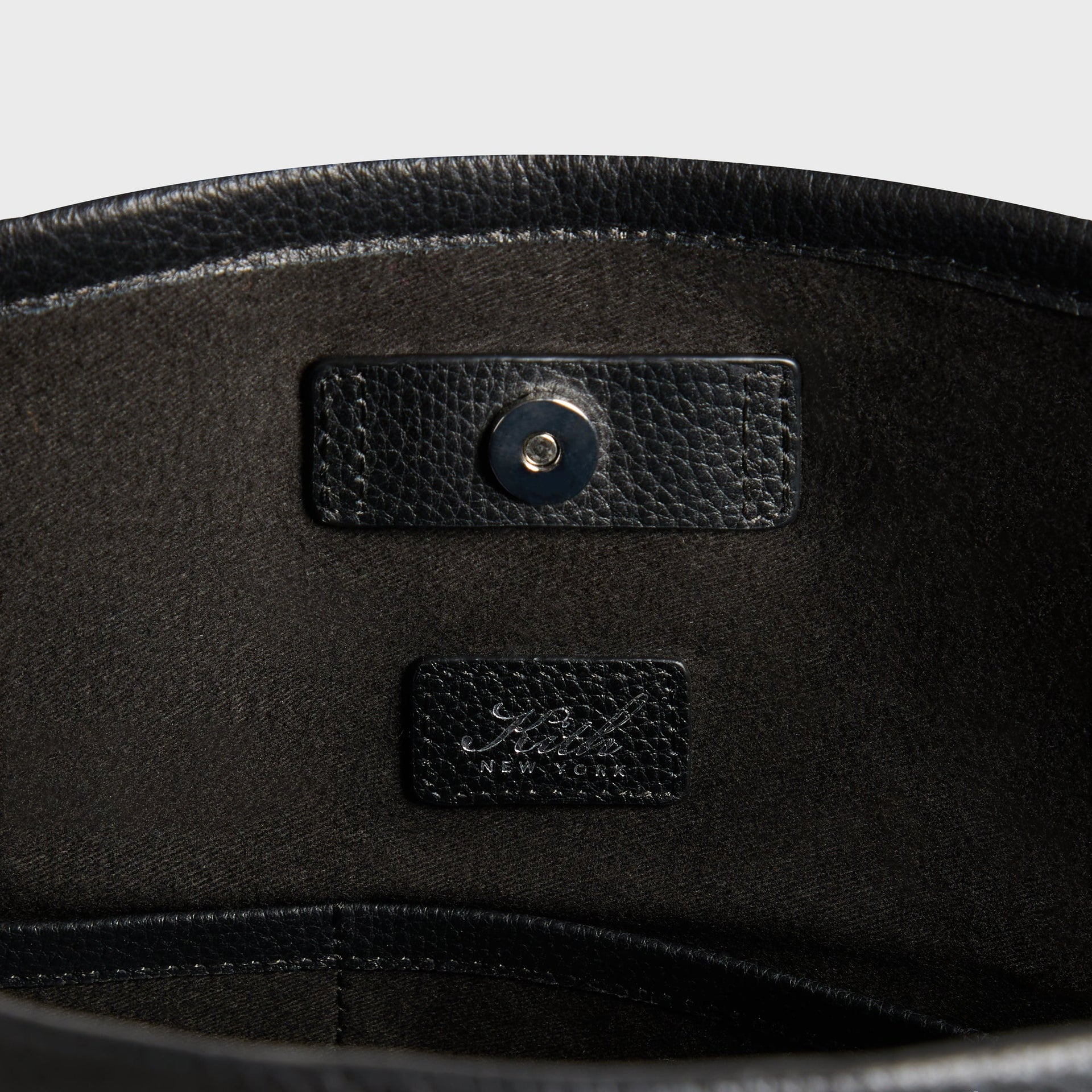 Kith Suede Applique Canvas Tote - Black
