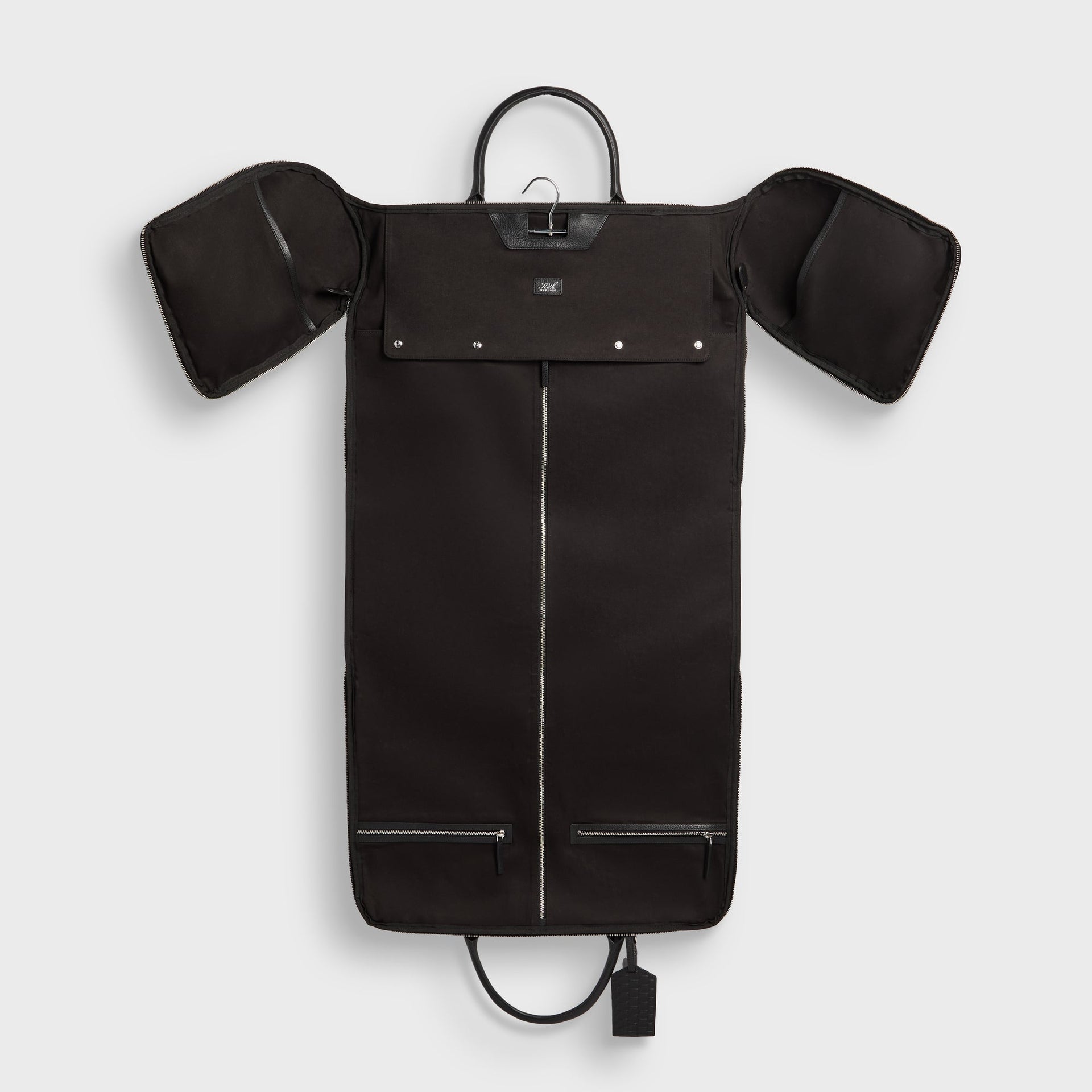 Kith for BMW Leather Travel Garment Duffle Bag - Black - PH