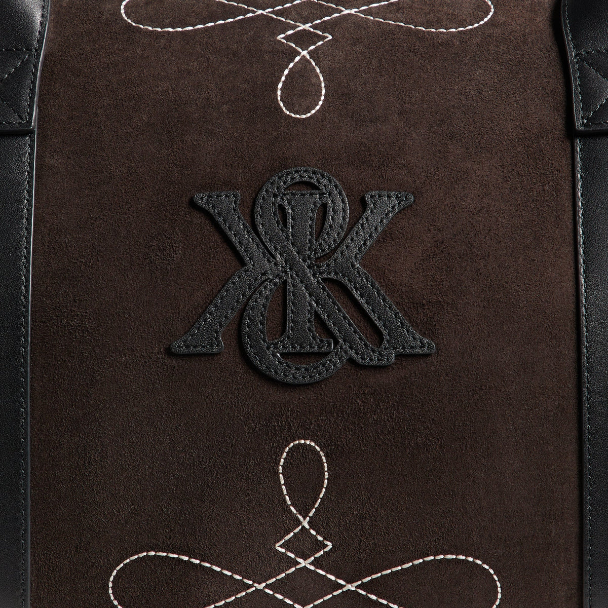 Kith Duffle Suede Leather Bag - Kindling