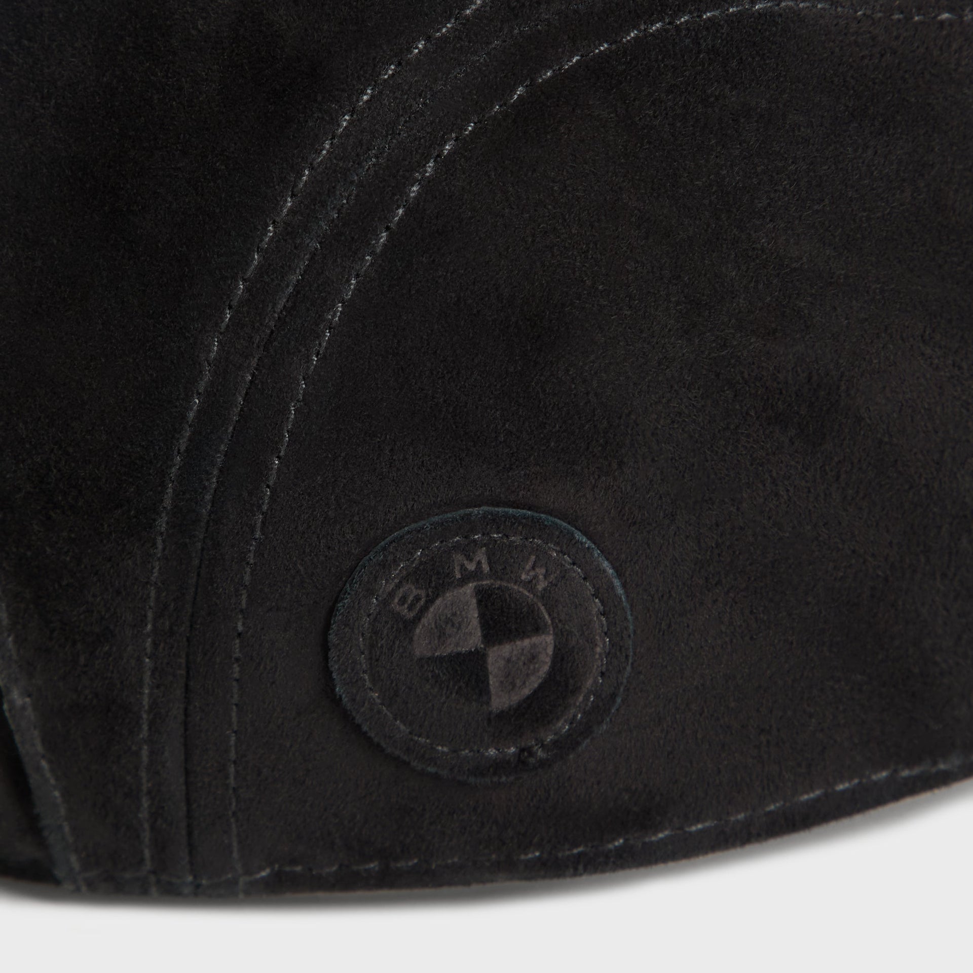 Kith for BMW Sheep Suede Drivers Cap - Black