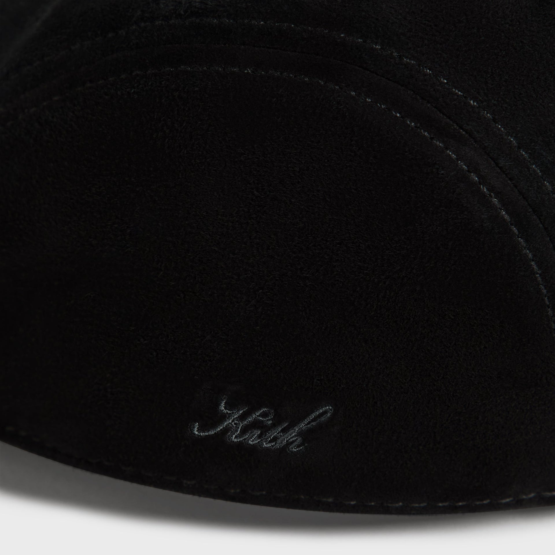 Kith for BMW Sheep Suede Drivers Cap - Black