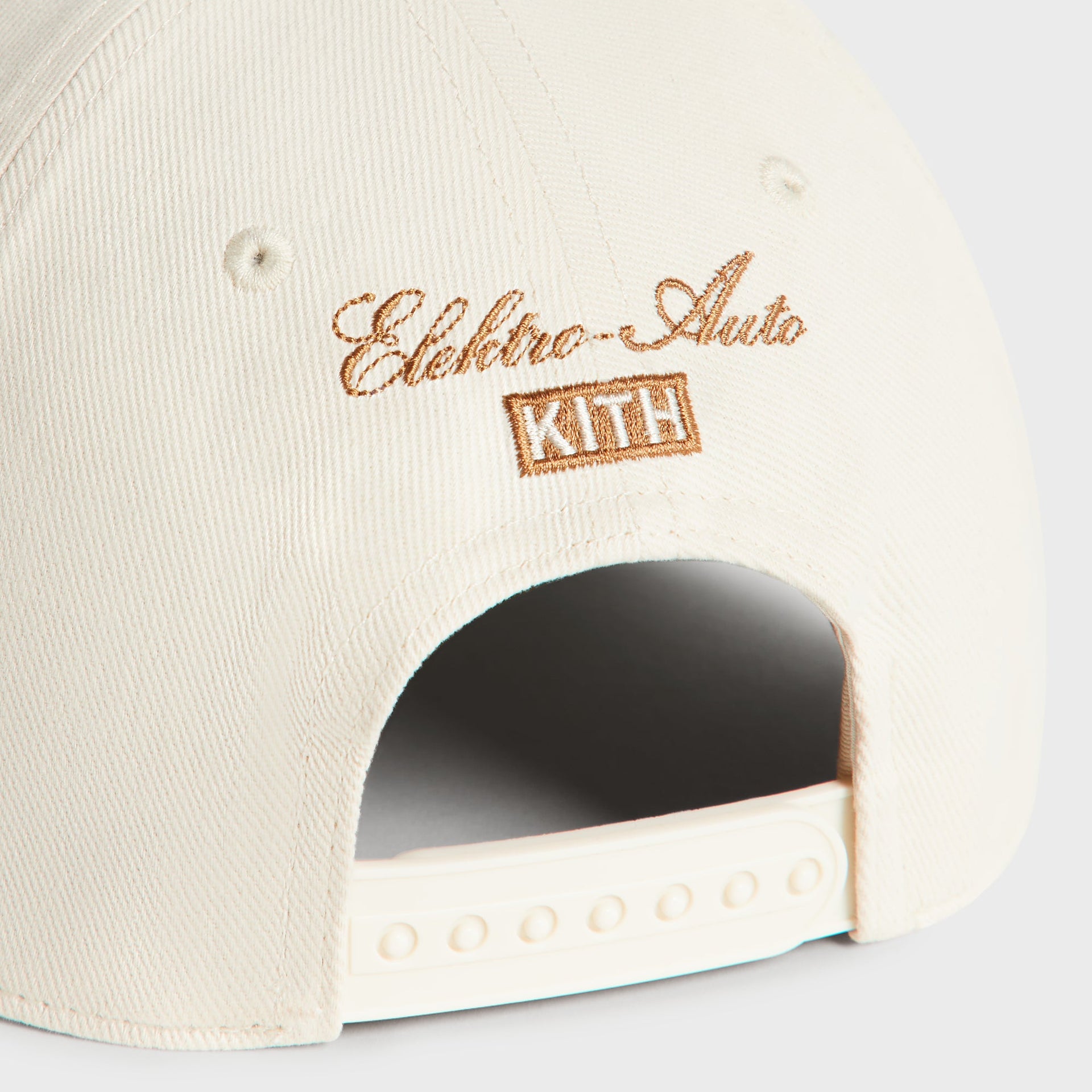 Kith for BMW Two-Tone Brushed Twill BL Pinch Crown Cap - Sandrift