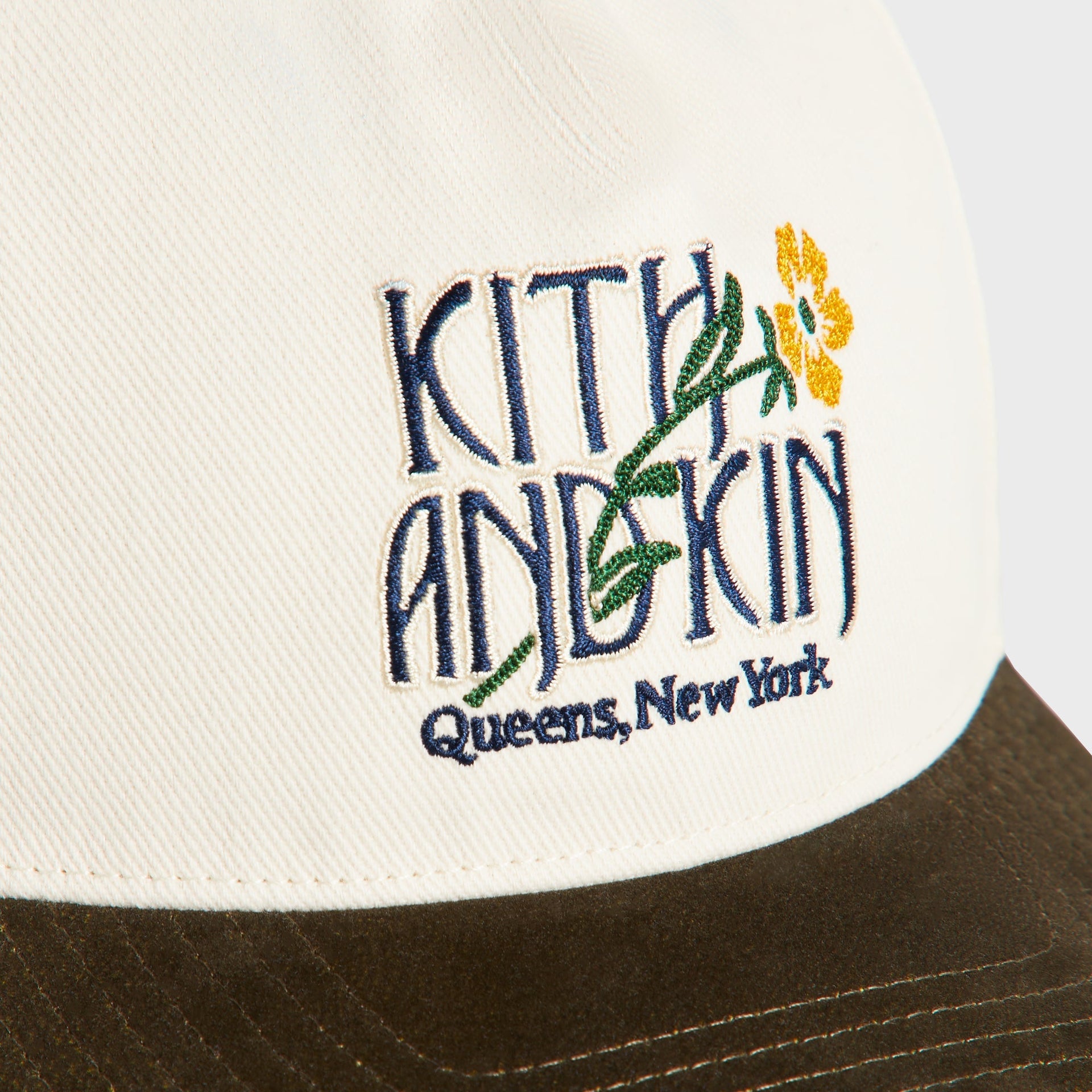 Kith Botanical Twill Bay Low Pinch Crown Cap - Sandrift - PH