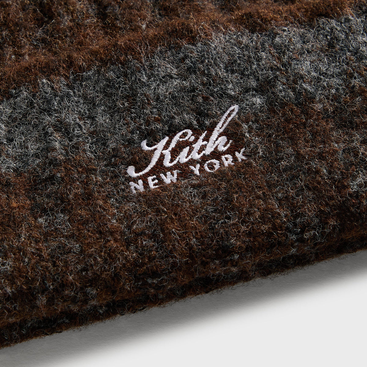 Kith Hairy Wool Redwood Beanie - Hickory