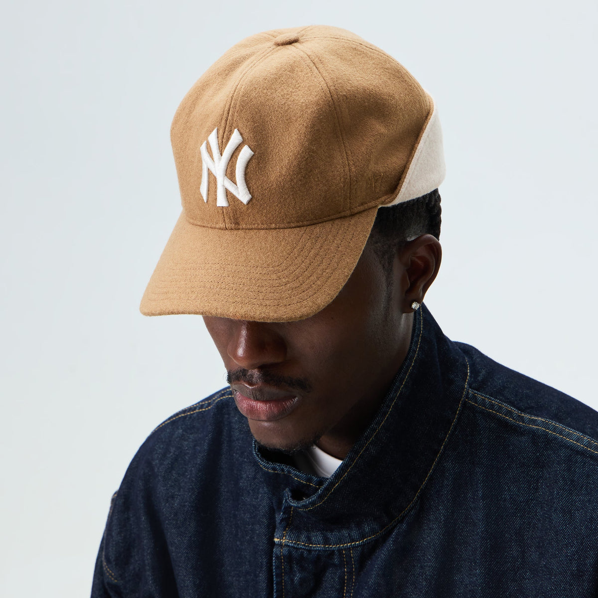 Kith & '47 for the New York Yankees Wool Hunter Franchise LS Cap - Oxford
