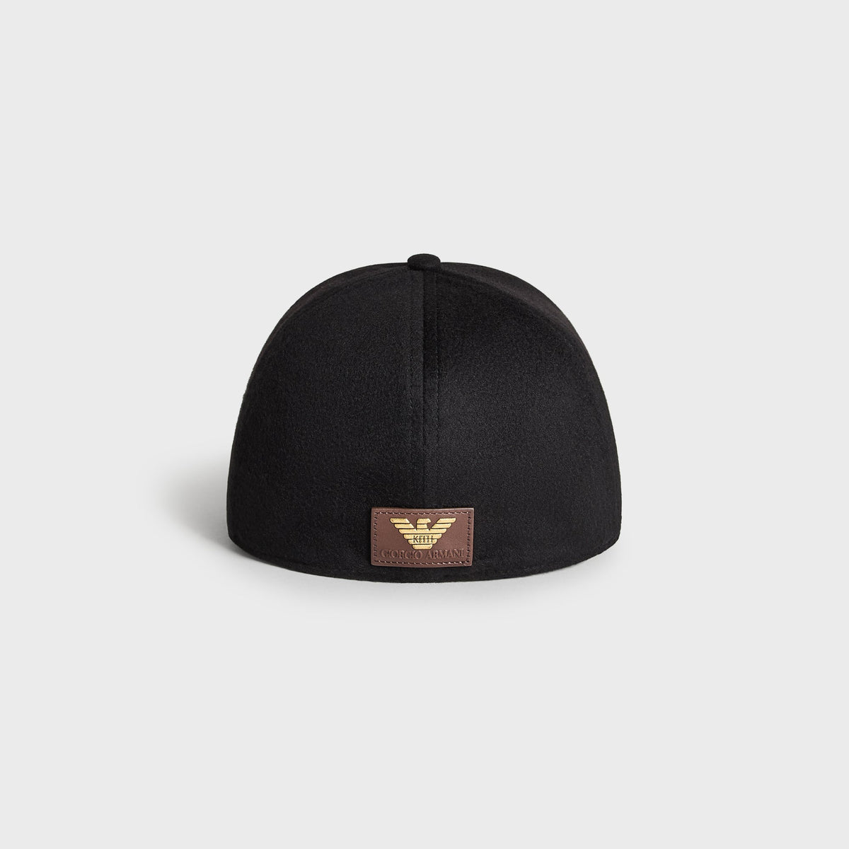 Giorgio Armani & Ronnie Fieg for '47 Wool Deconstructed Franchise LS Fitted Cap - Black - PH