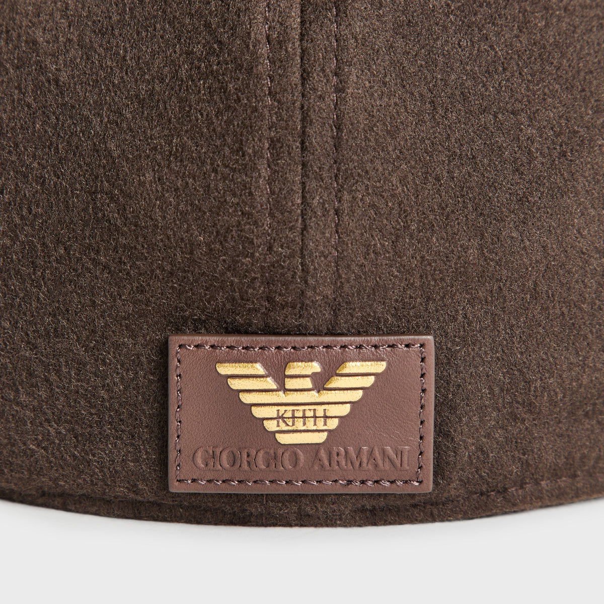 Giorgio Armani & Ronnie Fieg for '47 Wool Deconstructed Franchise LS Fitted Cap - Cacao - PH