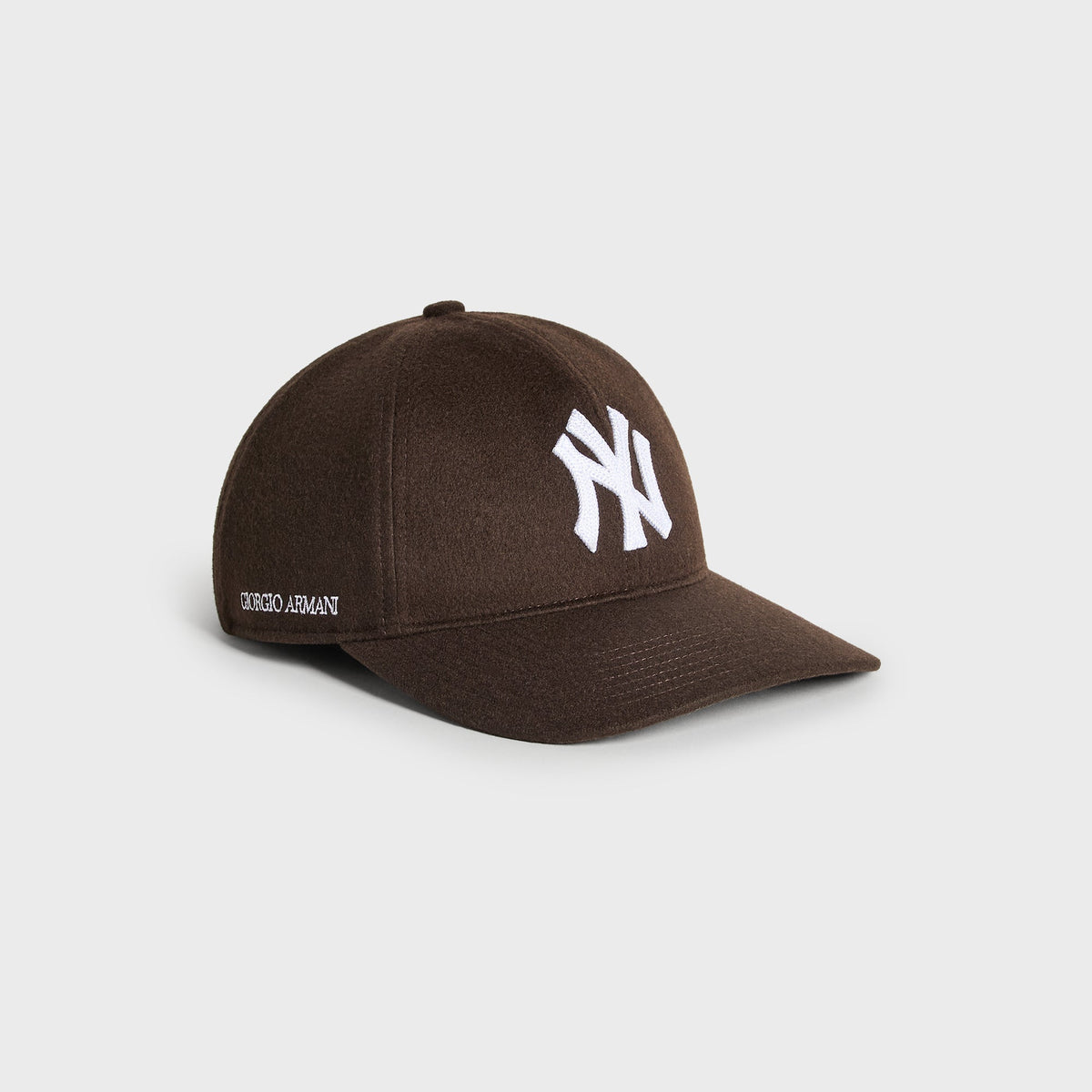 Giorgio Armani & Ronnie Fieg for '47 Wool Deconstructed Franchise LS Fitted Cap - Cacao - PH