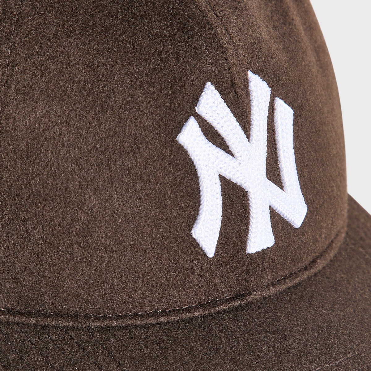 Giorgio Armani & Ronnie Fieg for '47 Wool Deconstructed Franchise LS Fitted Cap - Cacao - PH