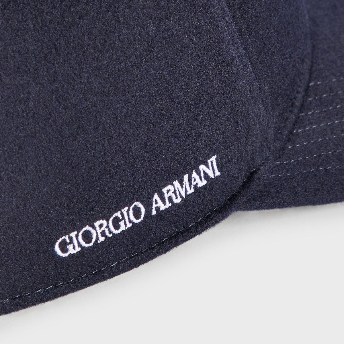 Giorgio Armani & Ronnie Fieg for '47 Wool Deconstructed Franchise LS Fitted Cap - Blue Navy - PH