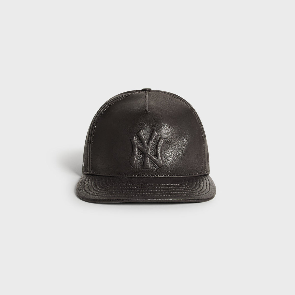 Giorgio Armani & Ronnie Fieg for '47 Soft Leather SL Hitch Cap - Black