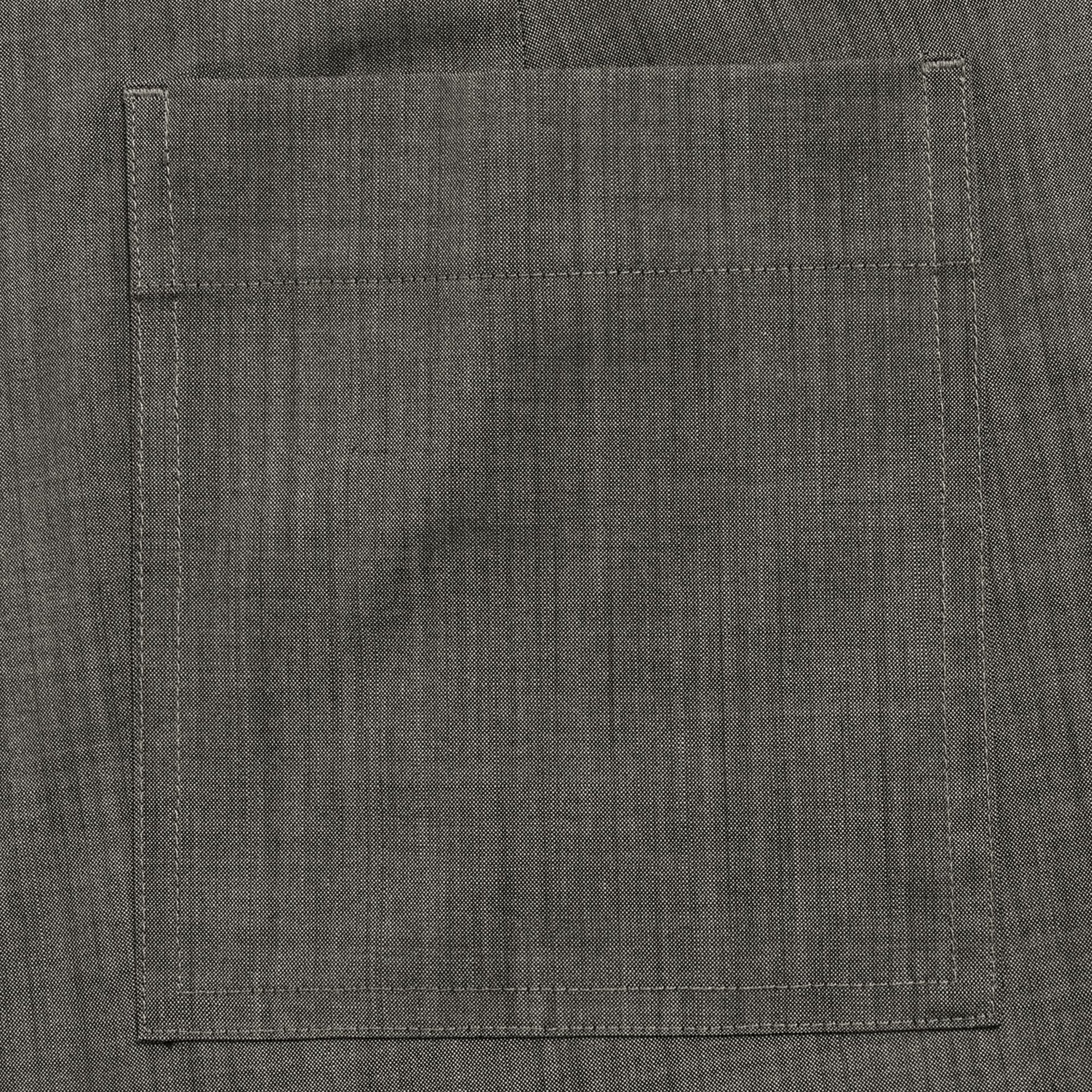&Kin Tropical Wool Gibbs Pant - Grey Melange