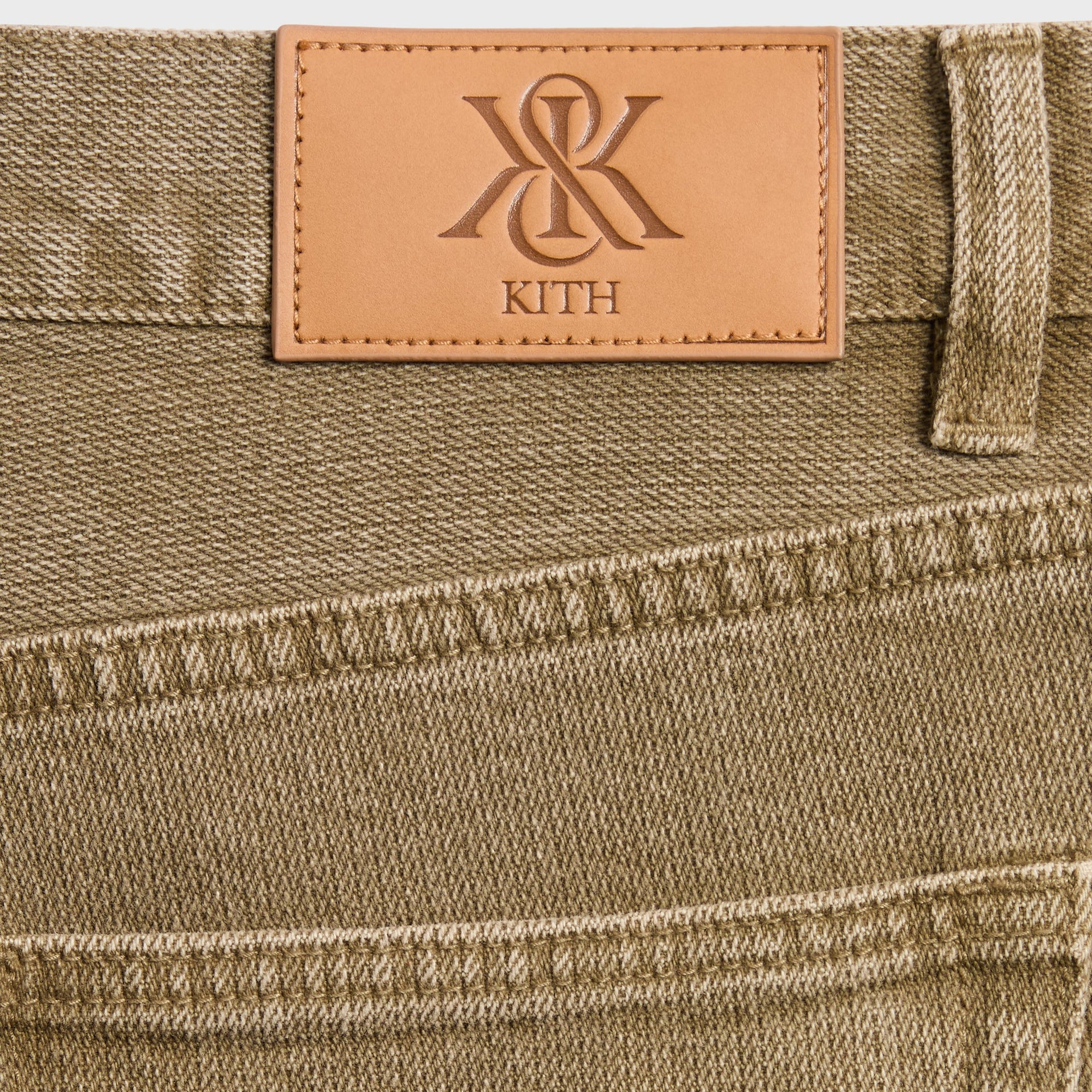Kith Herringbone Denim Webster Chill - Deliver