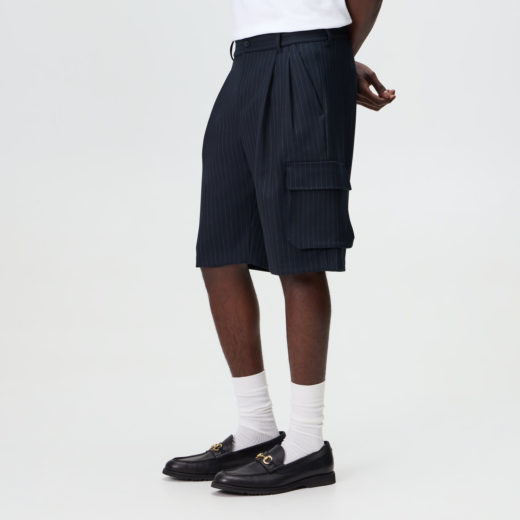 Kith Double Weave Miller Cargo Shorts - Nocturnal – Kith UK