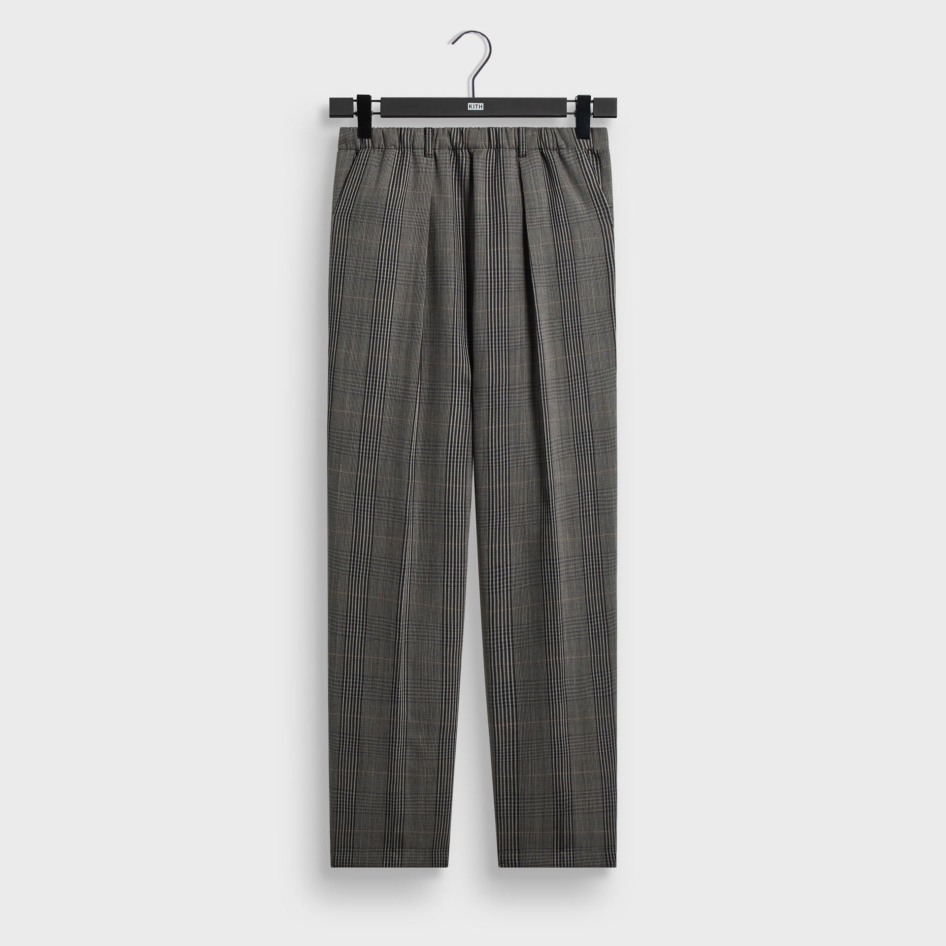 Kith Glen Plaid Idris Pant - Ember