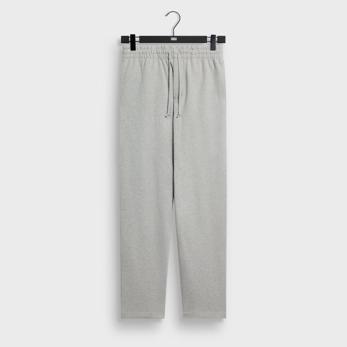 Kith Sueded French Terry Bryson Sweatpant - Medium Heather Grey