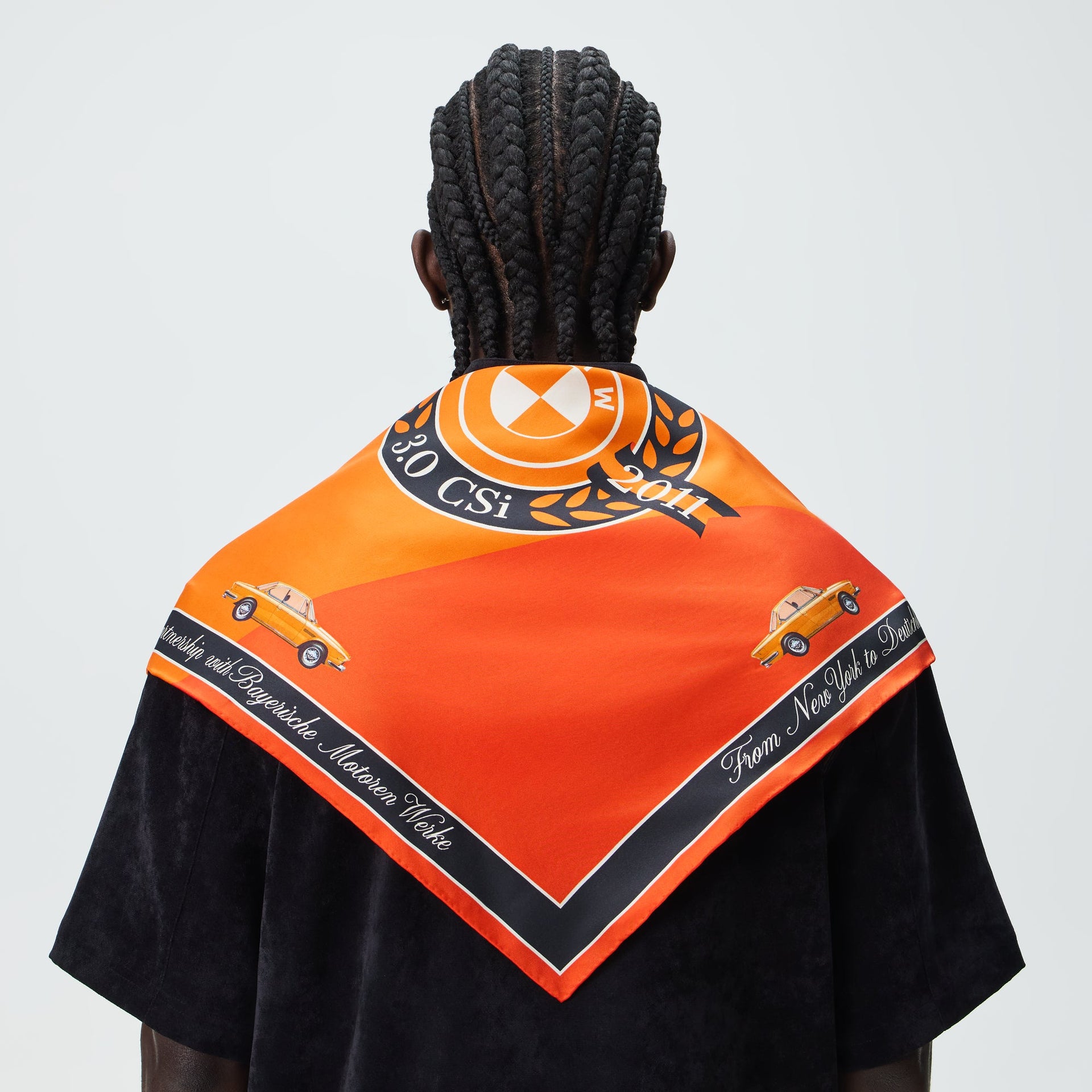 Kith for BMW Silk Bandana - Sunglow