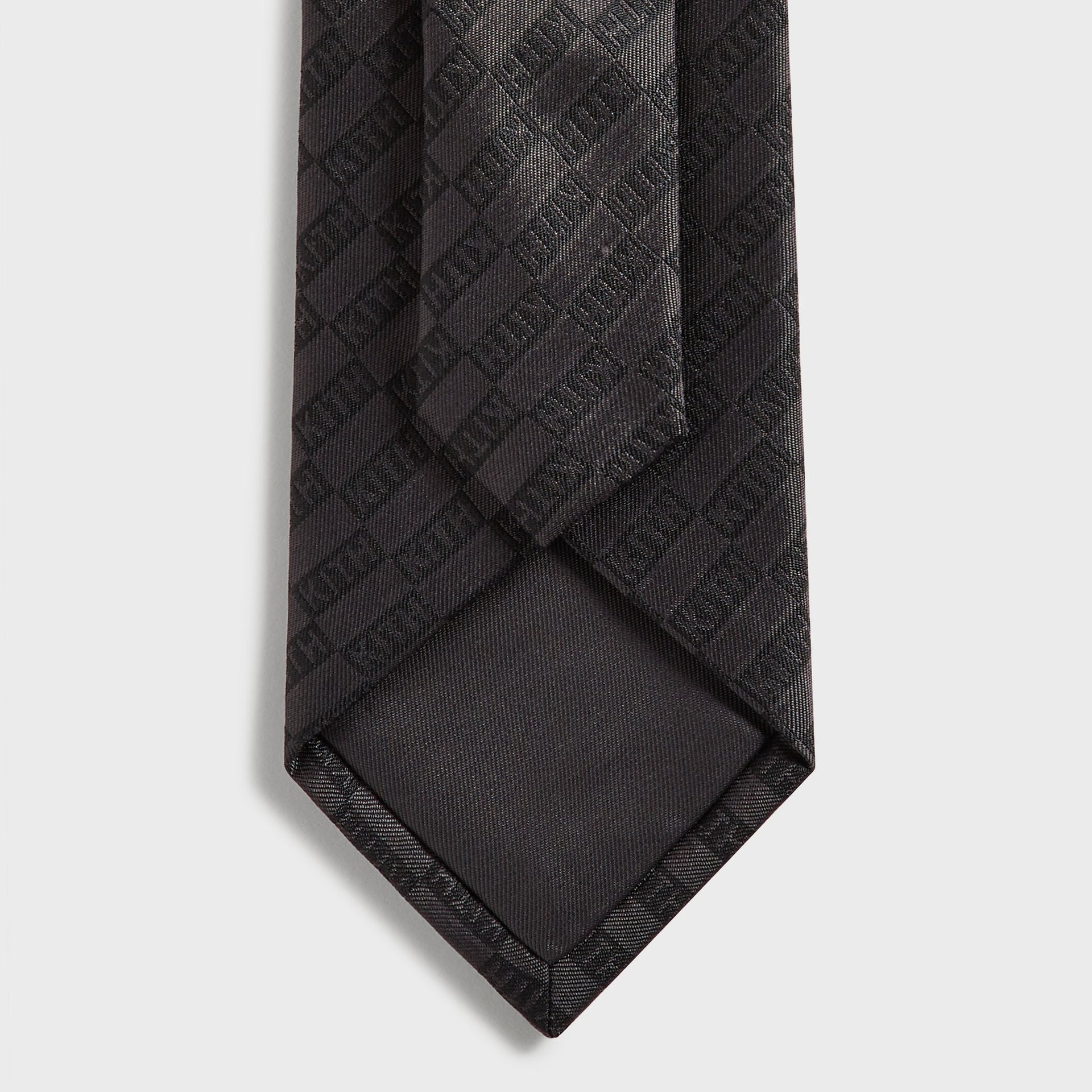 Kith Jacquard Classic Logo Tie - Black - PH