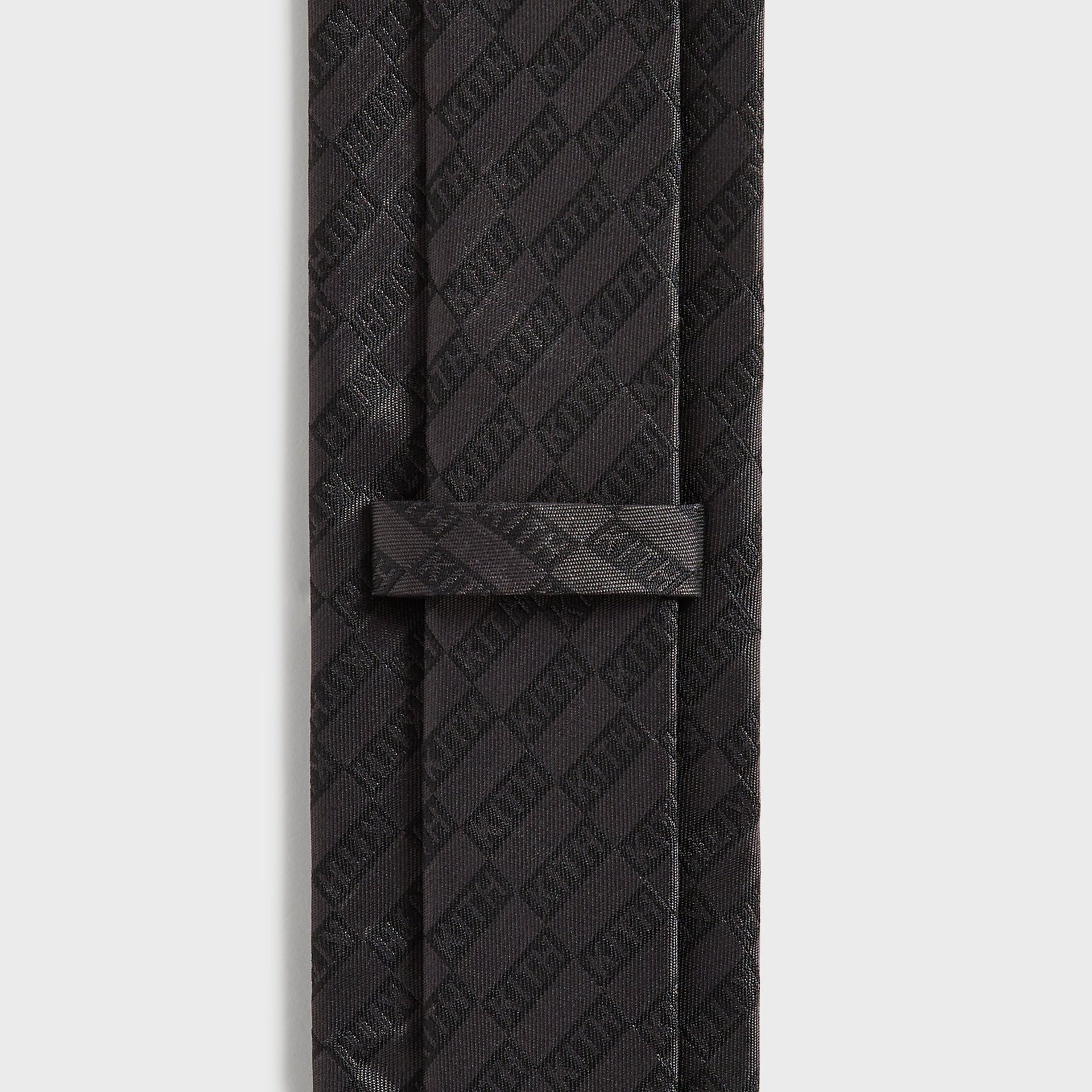 Kith Jacquard Classic Logo Tie - Black - PH