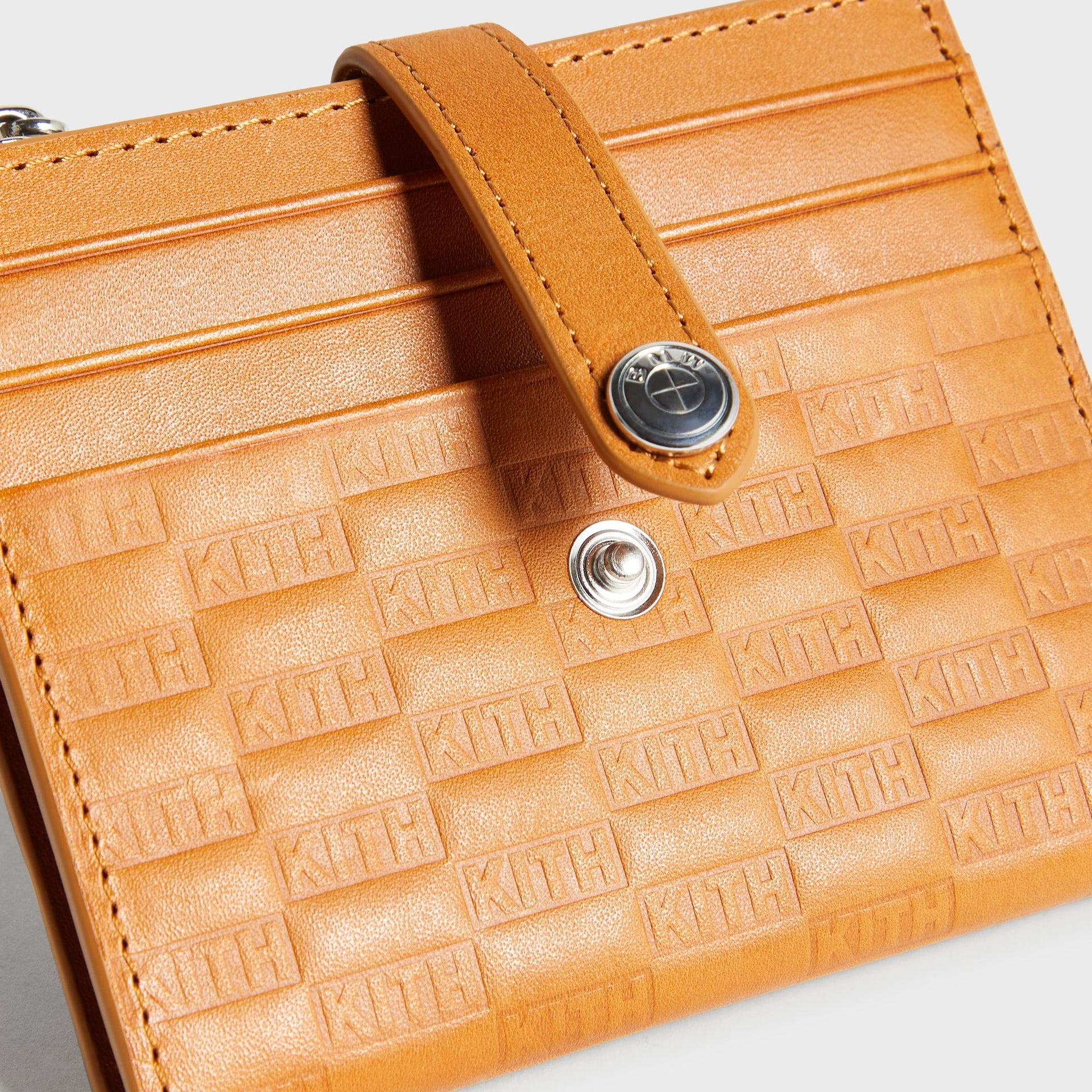 Kith for BMW Zip Cardholder - Camel