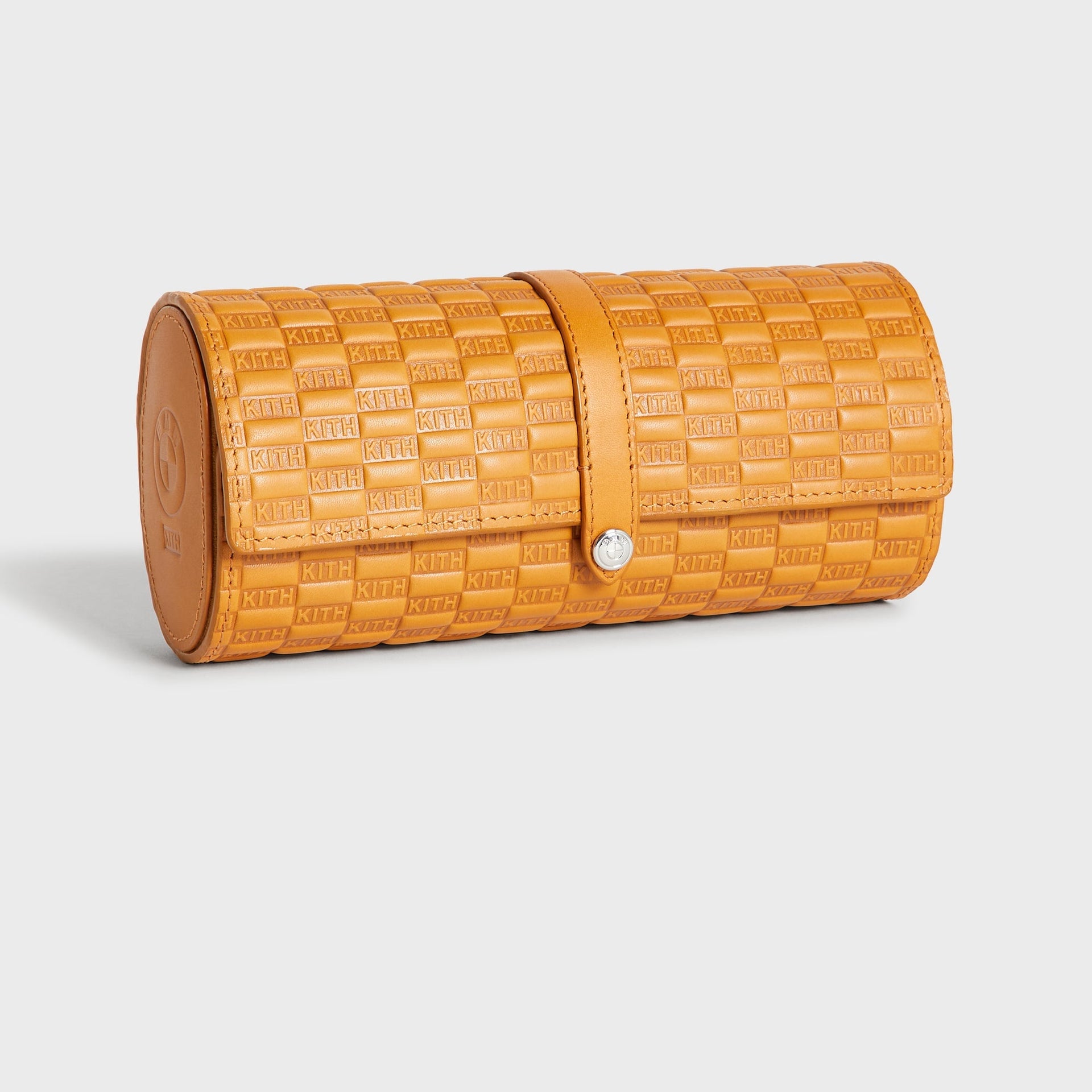 Kith for BMW Leather 3-Watch Roll - Camel - PH