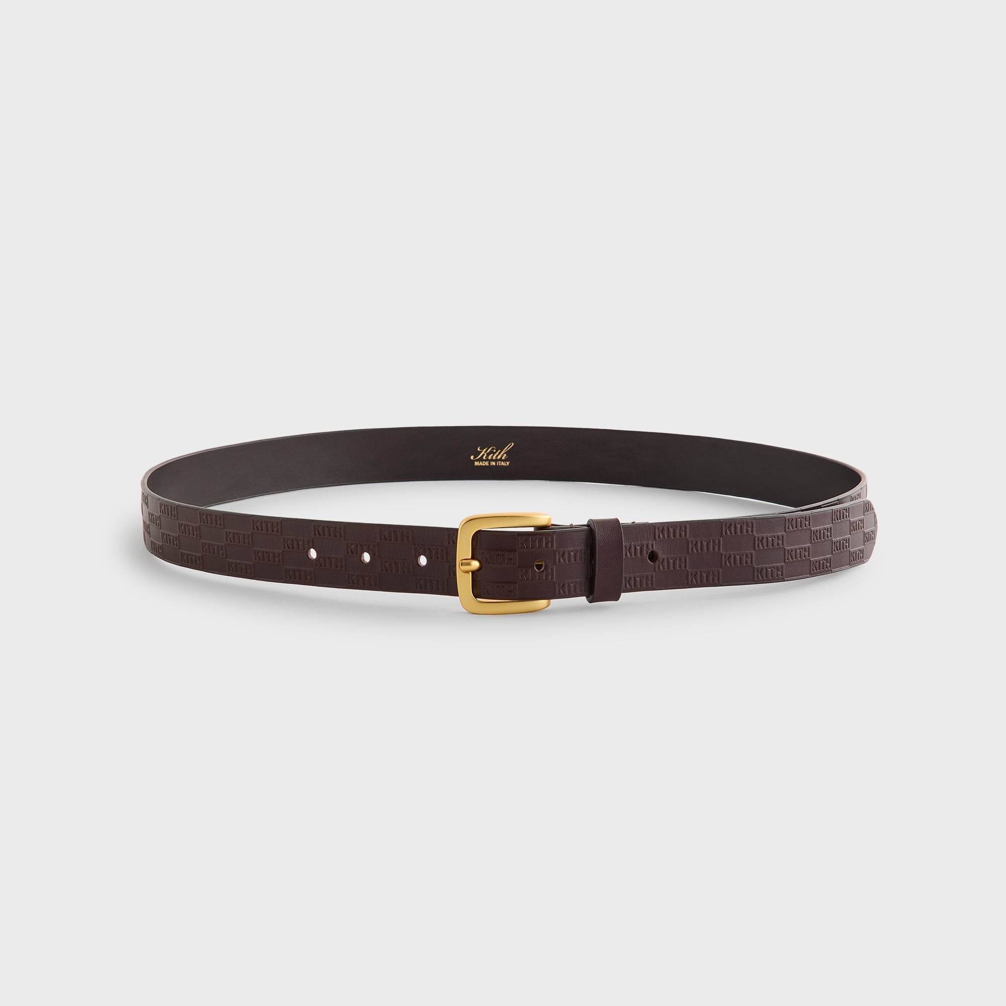 小物 Kith Monogram Vachetta Leather Belt M Mens Accessories - Belts | Kith – Kith UK