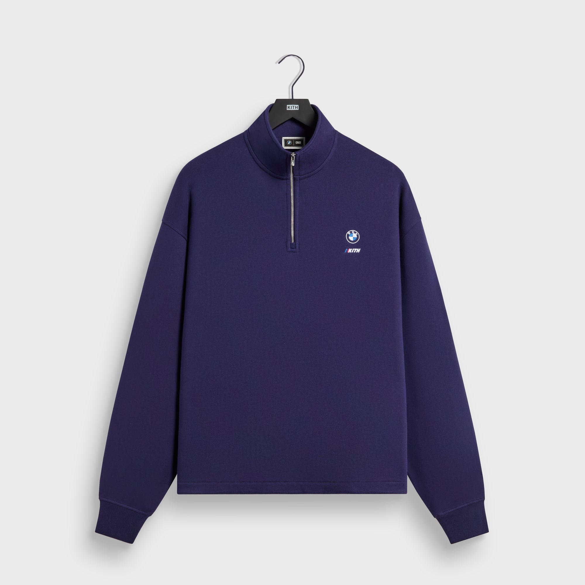 Kith for BMW Nelson Quarter Zip - Techno Violet – Kith UK