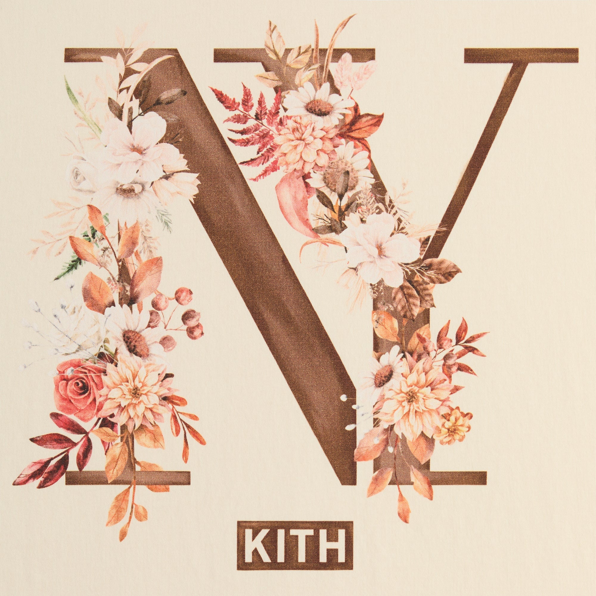 Kith Floral NY Tee - Sandrift – Kith UK