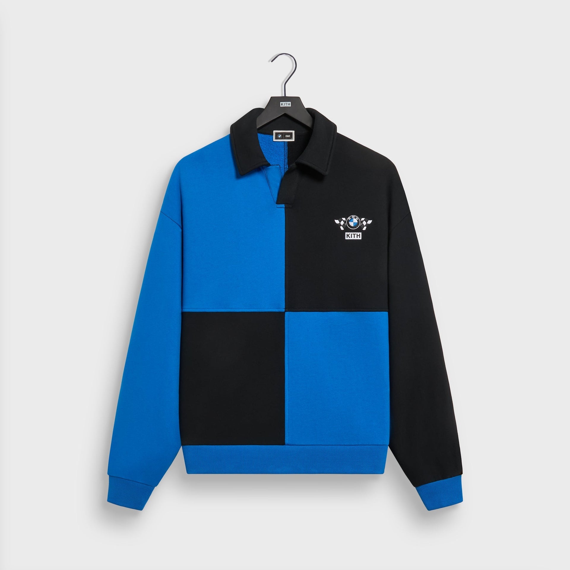 Kith for BMW Checkered Nelson Rugby - Black - PH