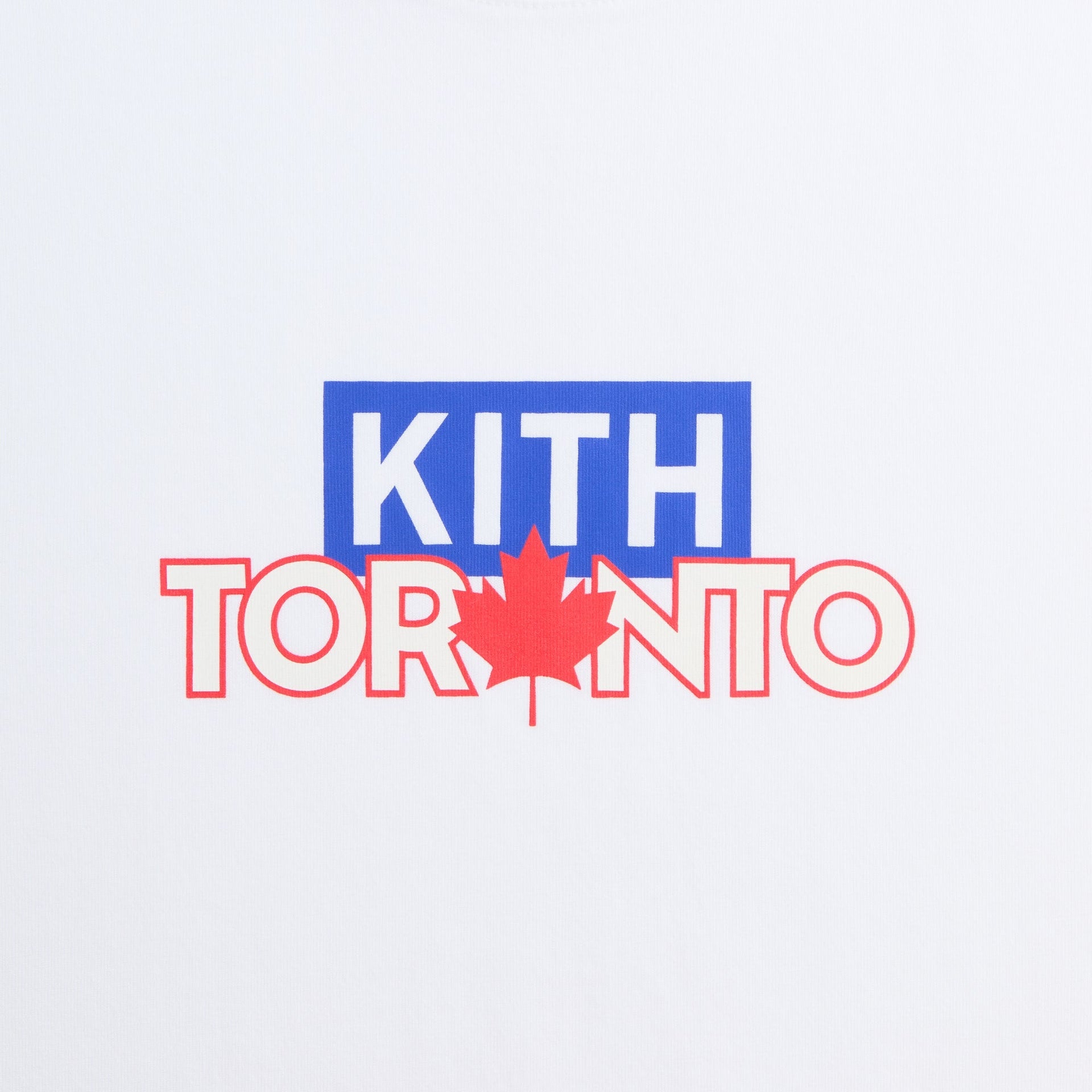 Kith Toronto Classic Logo Tee - White - PH