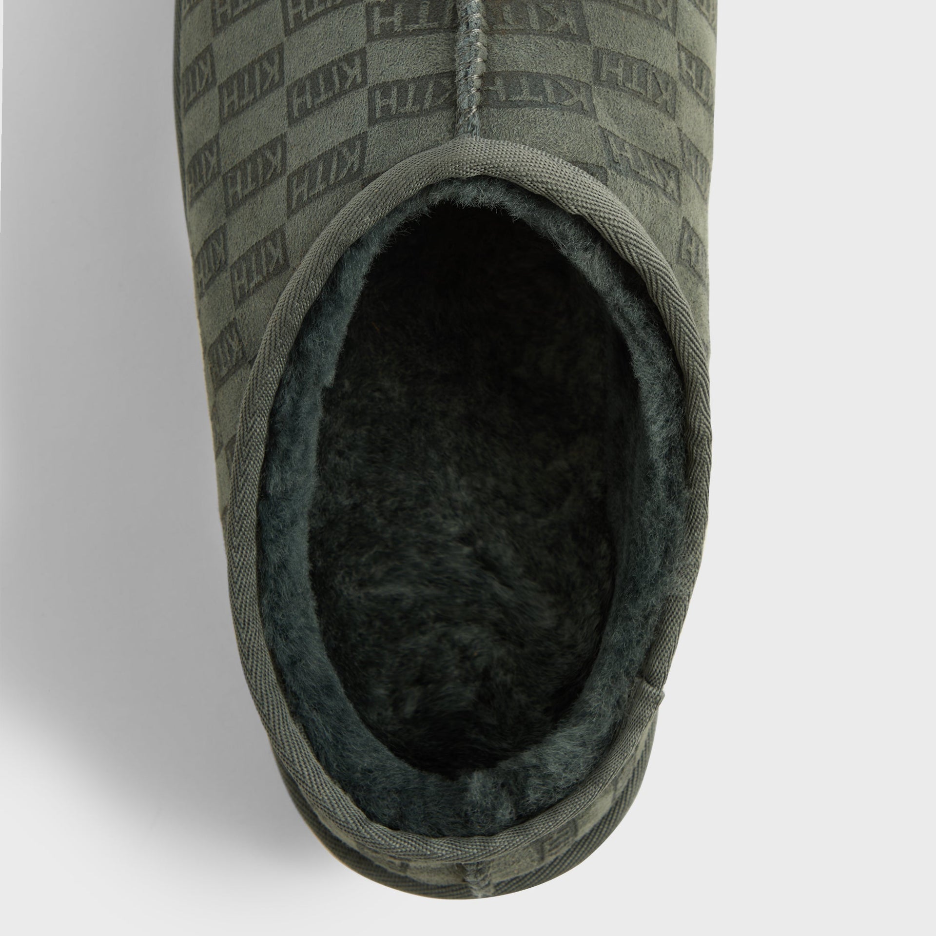 Kithmas Monogram Shearling Slippers - Stadium