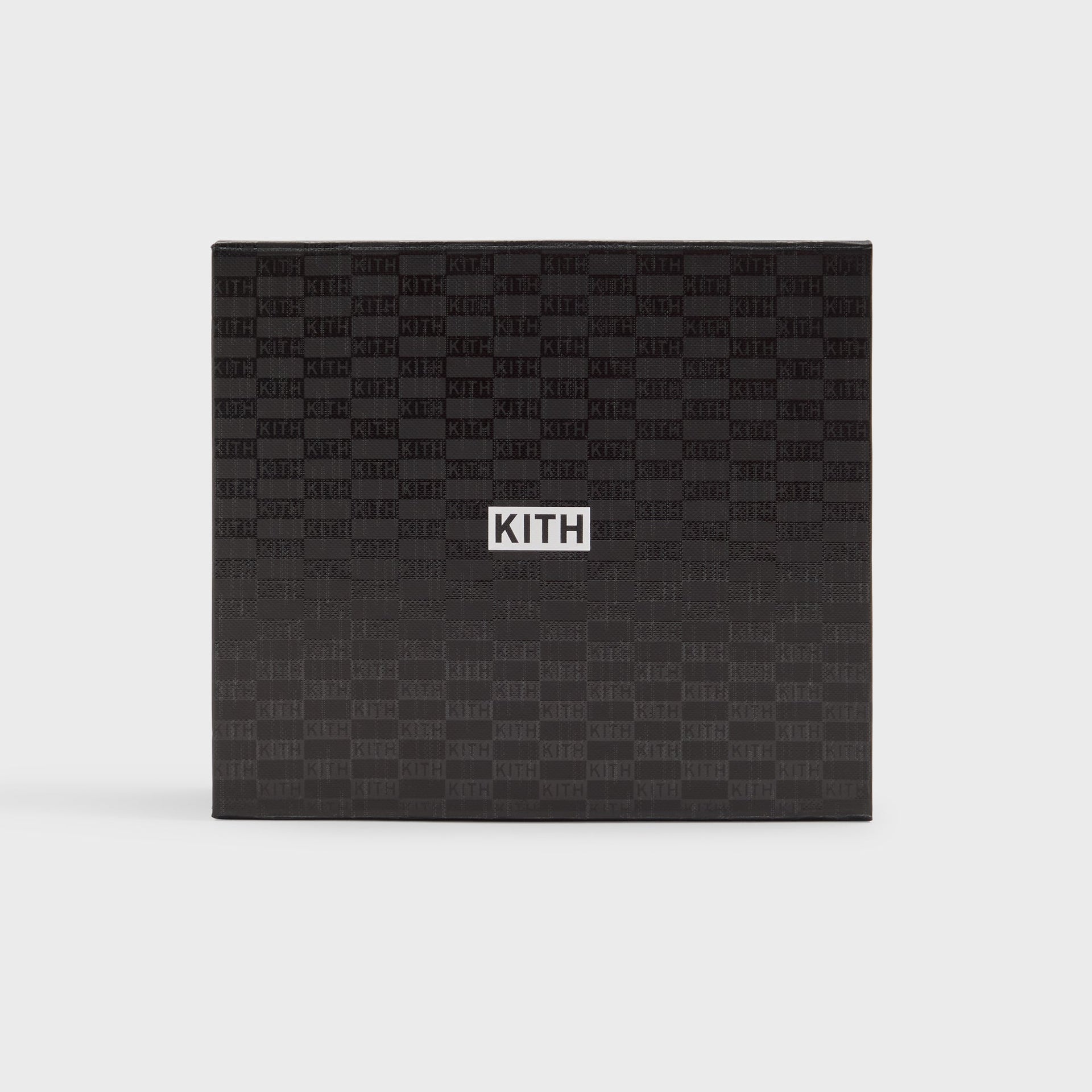 Kith Monogram Suede Card Holder - Ink