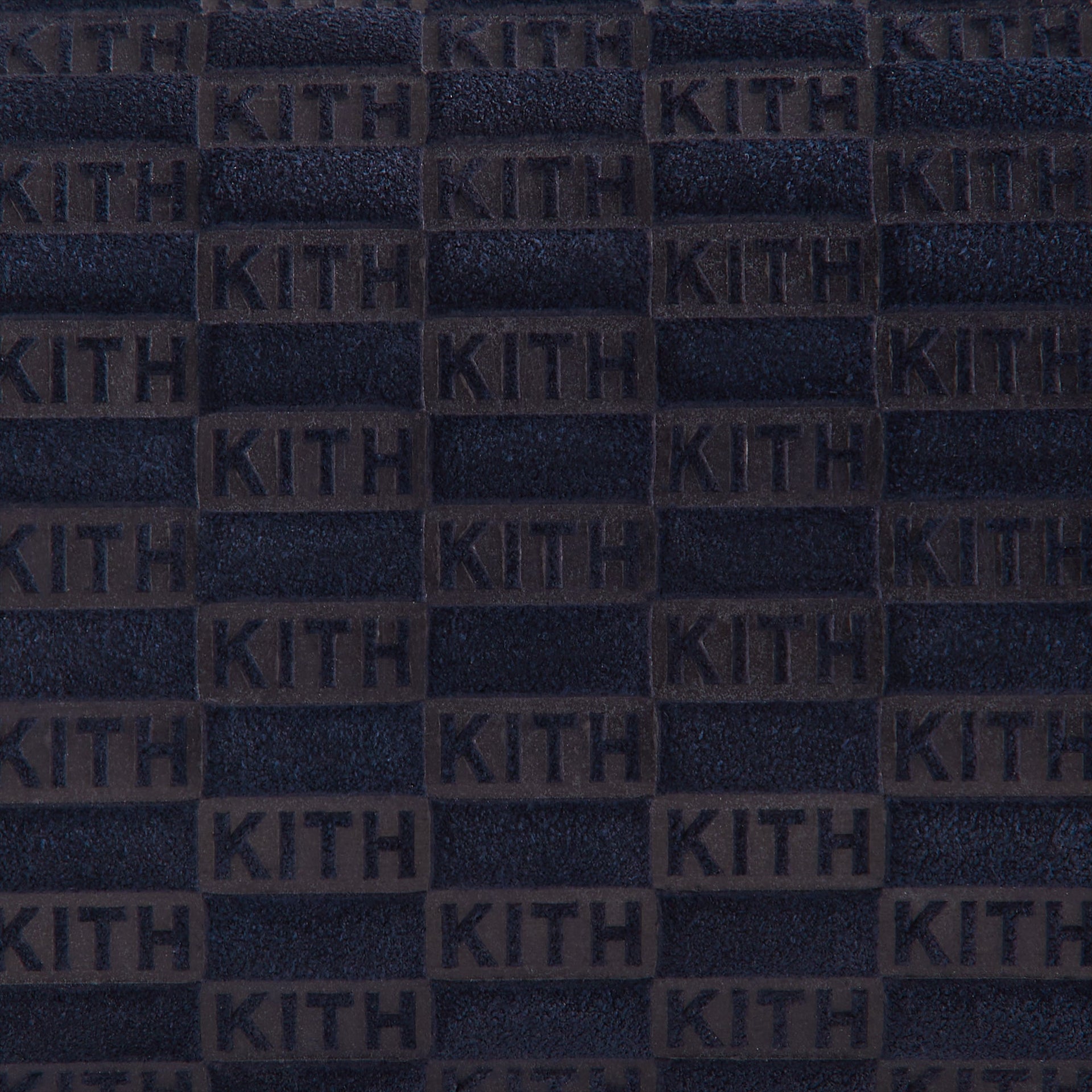 Kithmas Monogram Suede Leather 3-Watch Roll - Ink