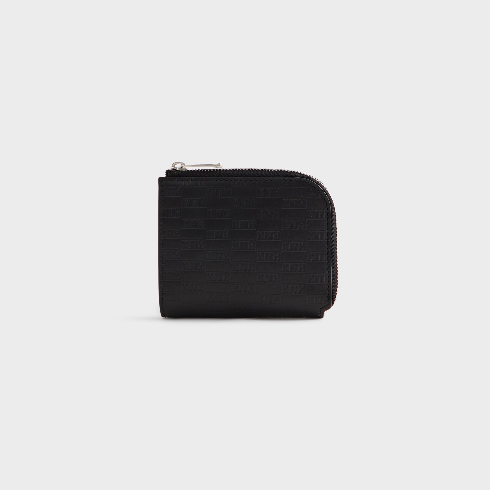 Kith Monogram Vachetta Zip Wallet - Black – Kith UK