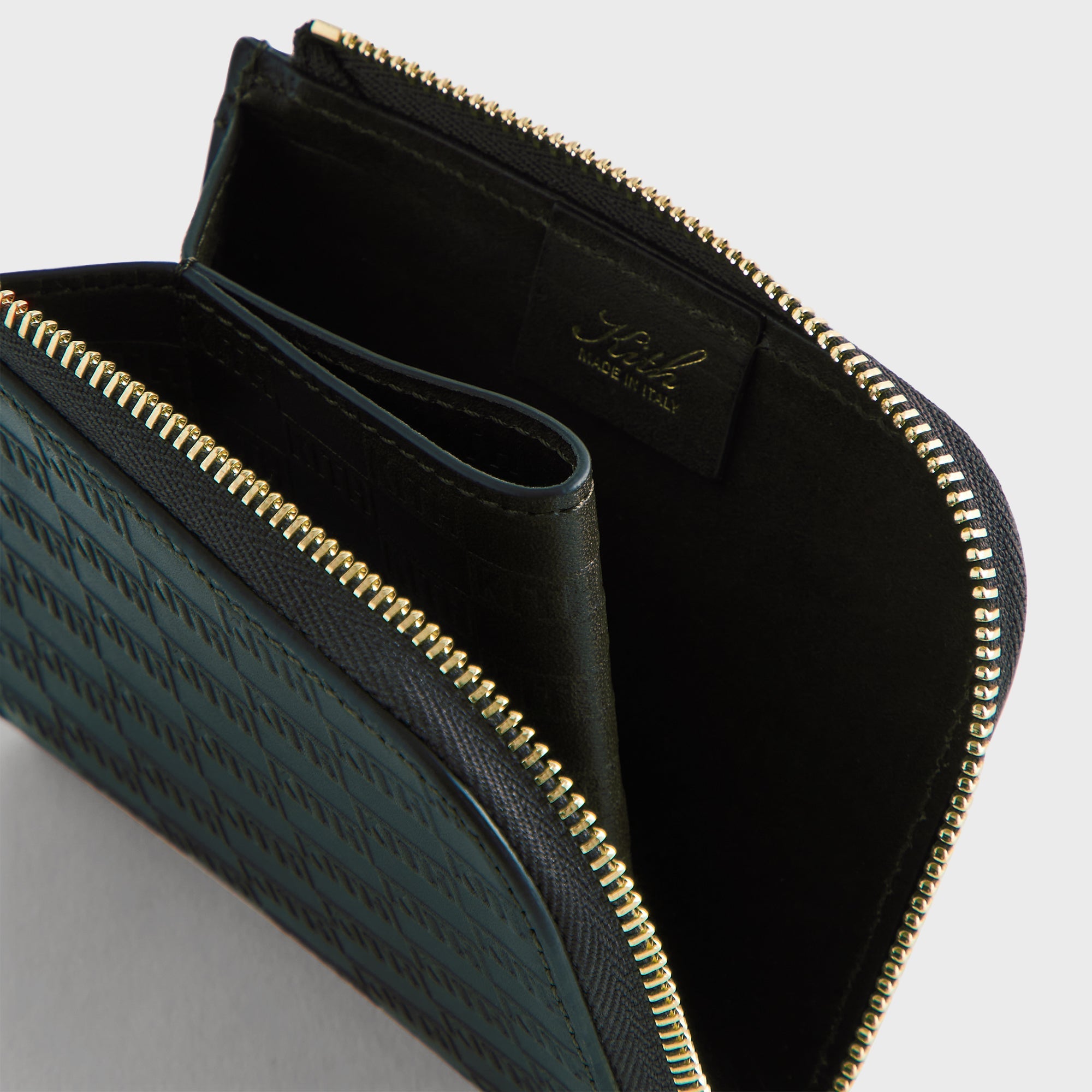Kith Monogram Vachetta Zip Wallet - Equestrian – Kith UK