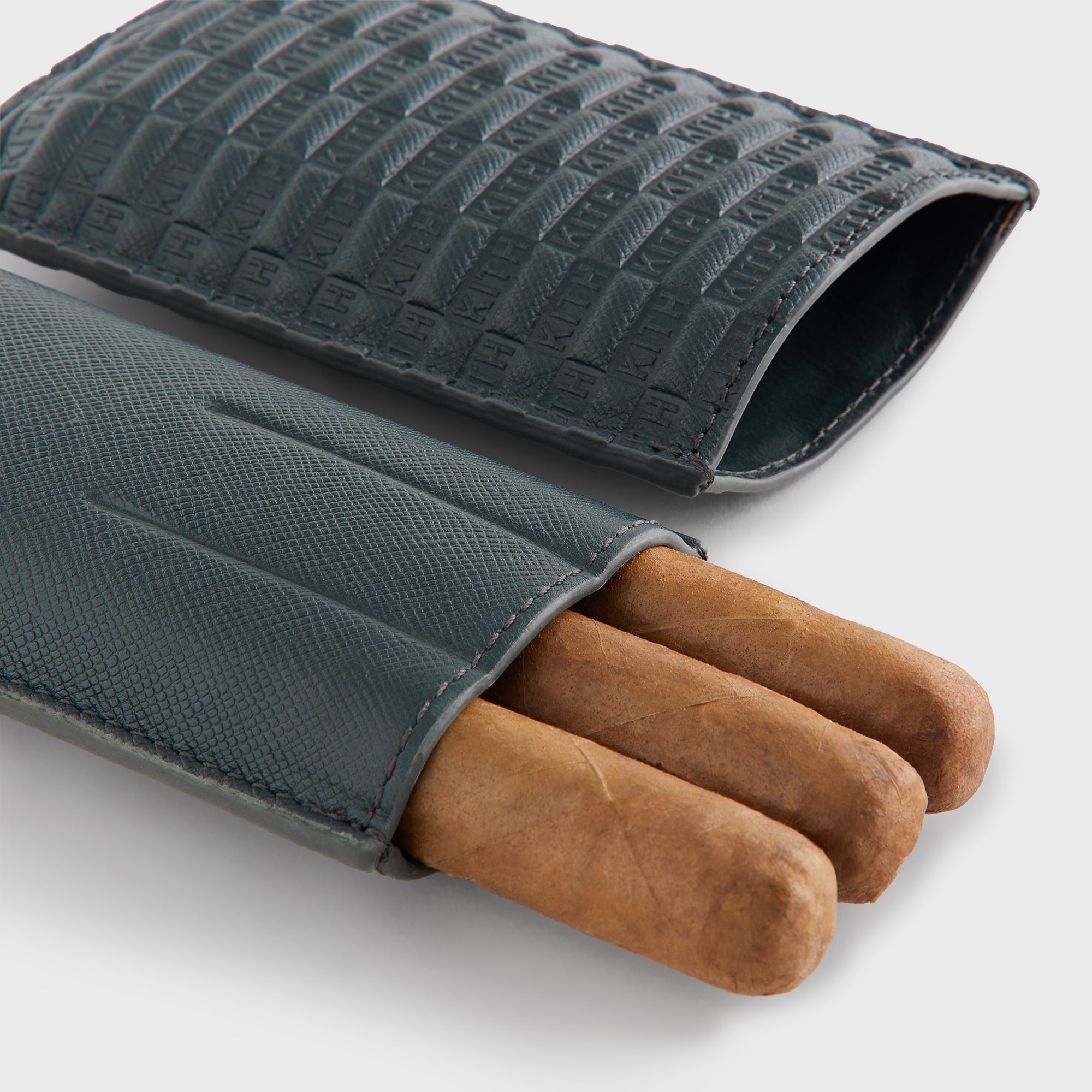Kith Monogram Saffiano Leather Cigar Case - Stadium – Kith UK