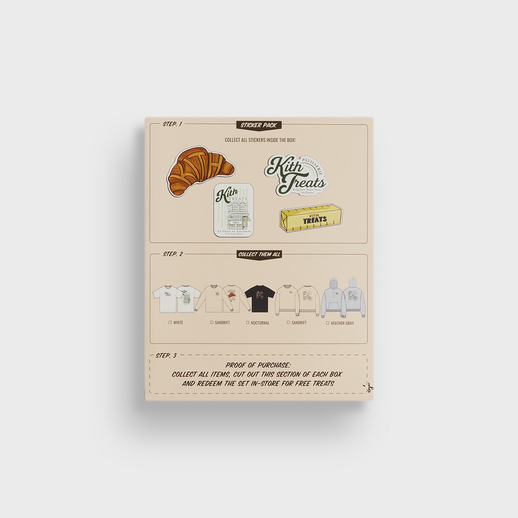 Kith Treats Patisserie Tee - White – Kith UK