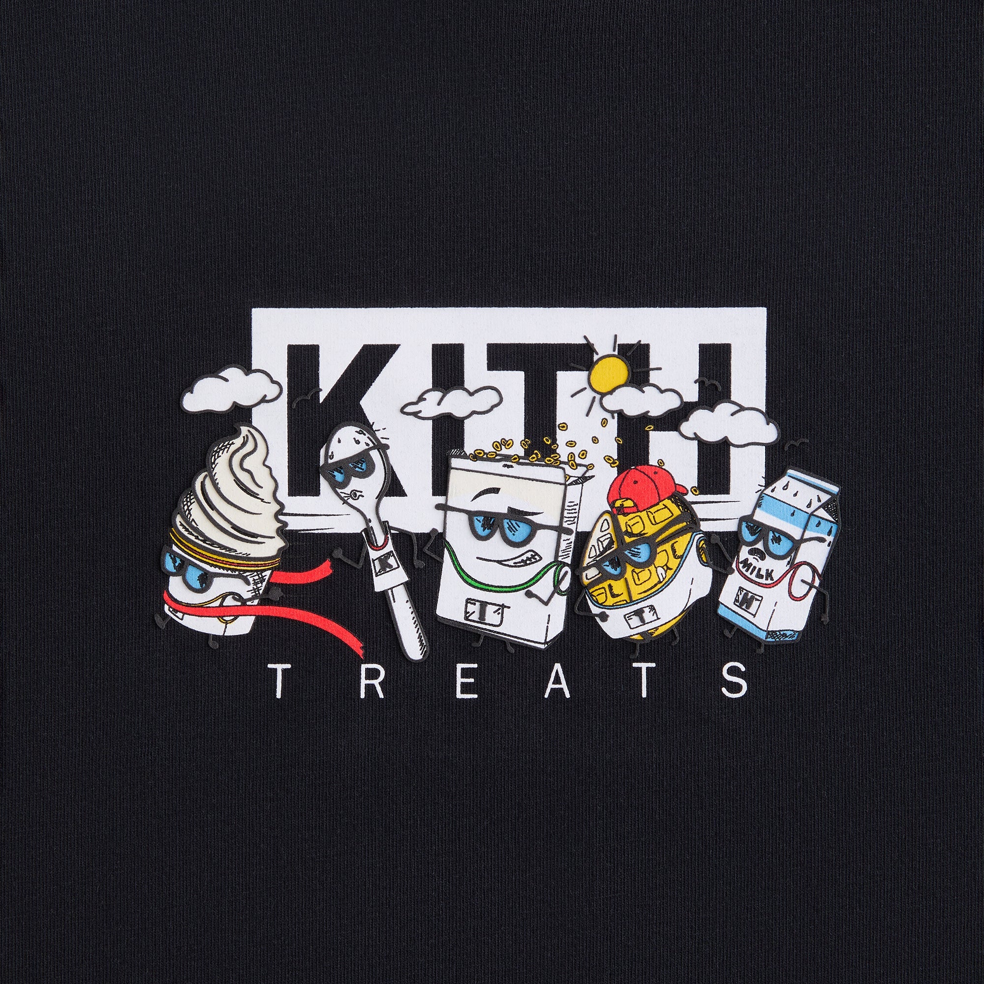 Kith Treats Swirlathon Tee - Black – Kith UK