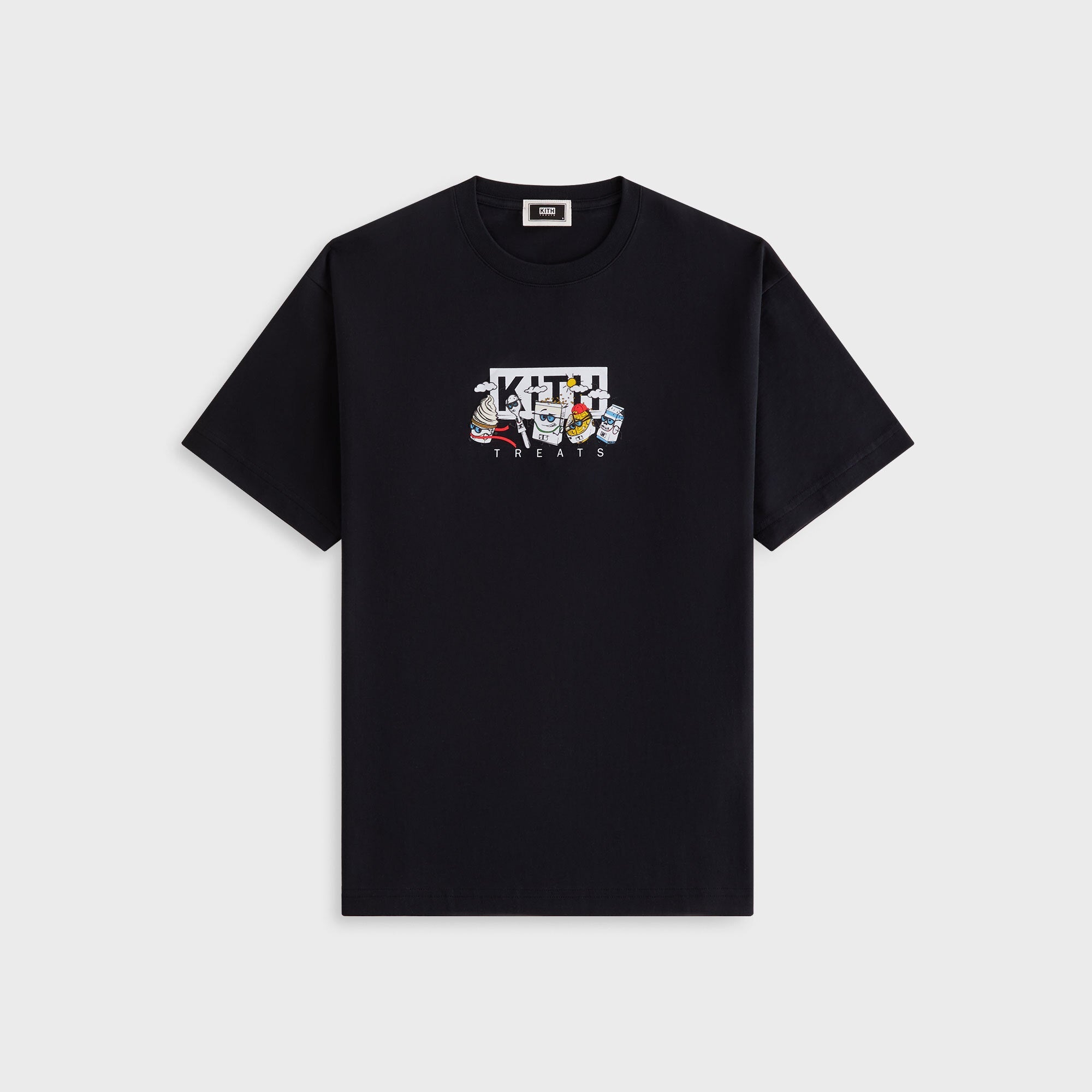 KITH TREATS ボックスロゴ SWIRL Tシャツ Kith Treats Swirlathon Tee - Black – Kith UK