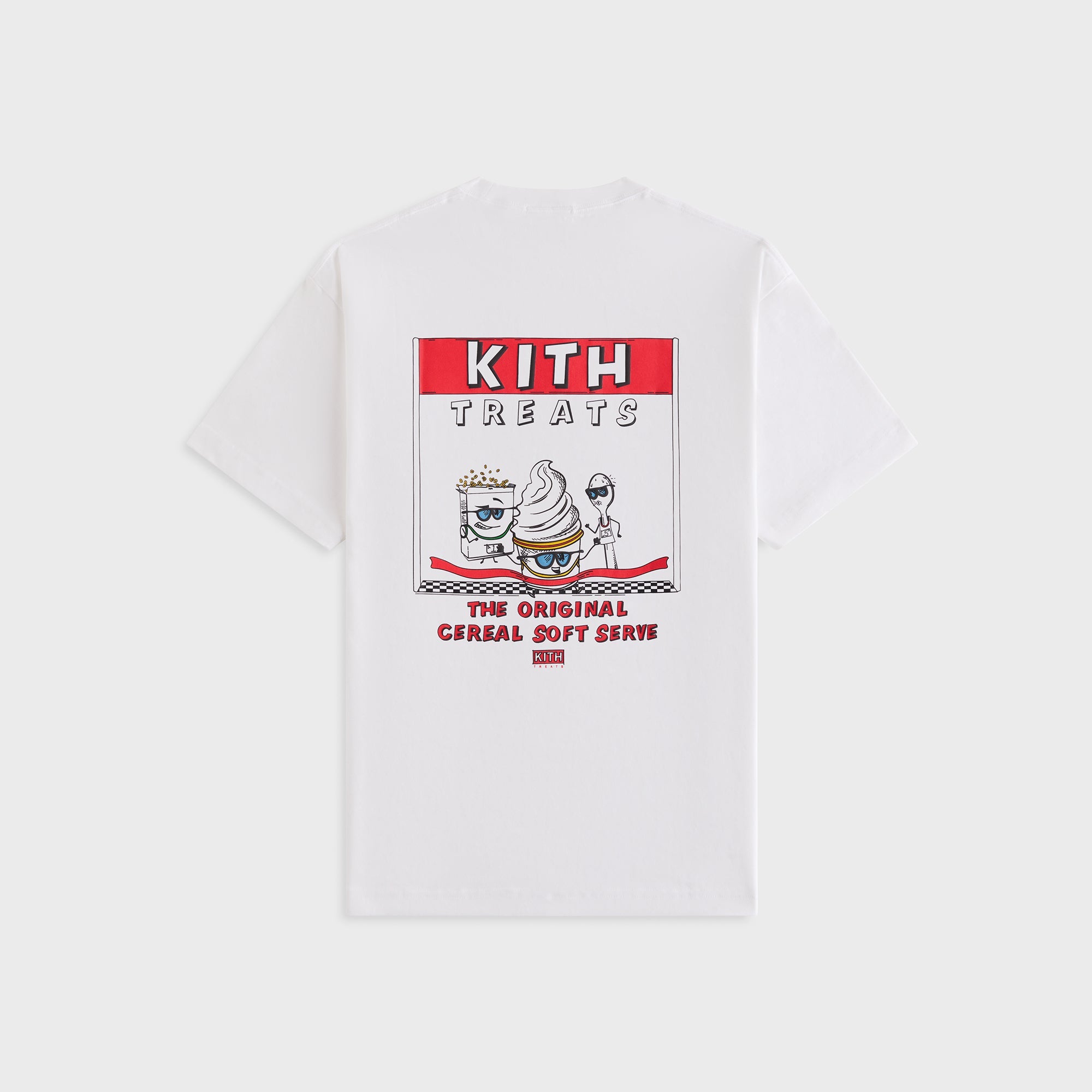 kith treats ロンT Kith Treats Croissant Long Sleeve Pocket Tee - Sandrift – Kith UK