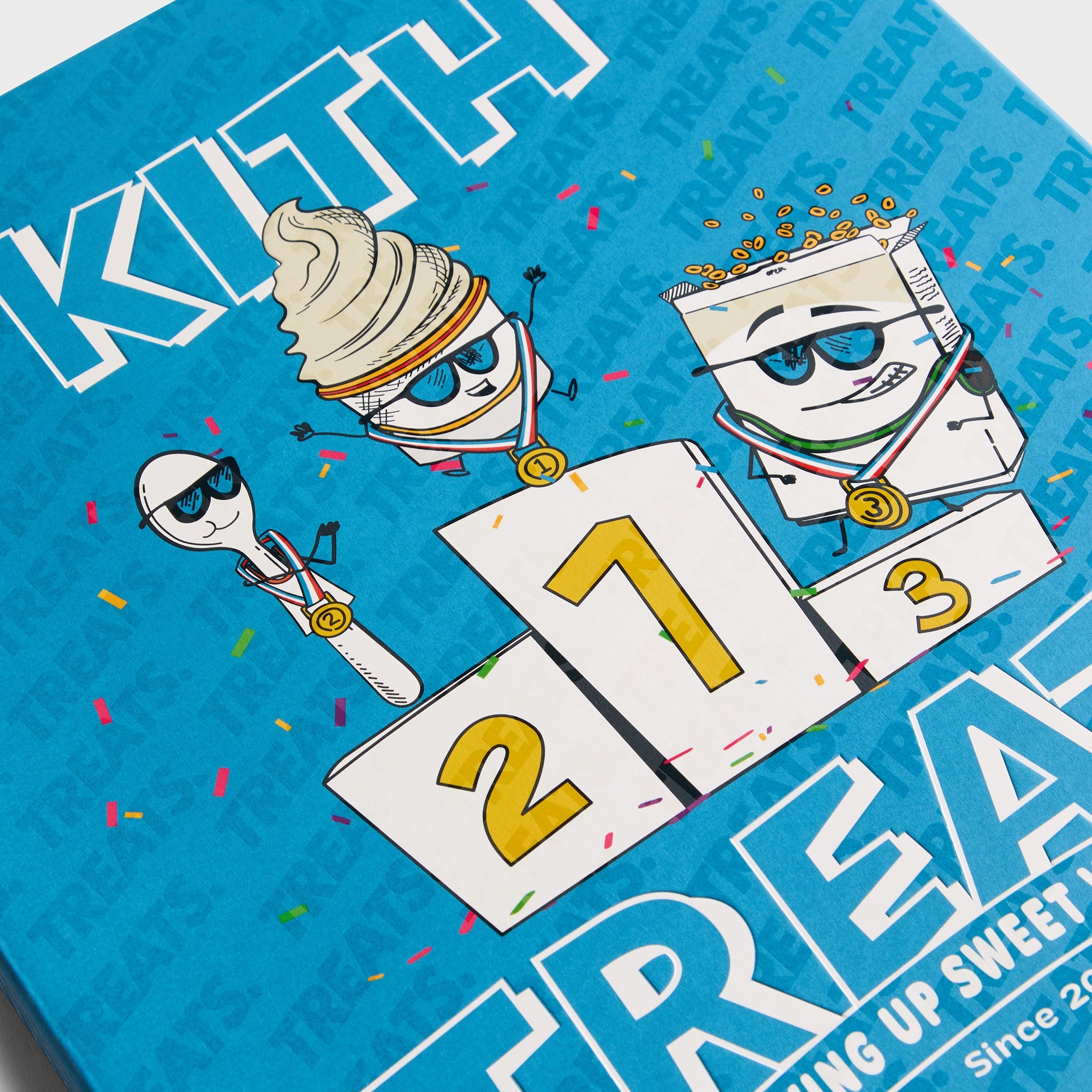 Kith Treats Finish Line Pocket Tee - White – Kith UK