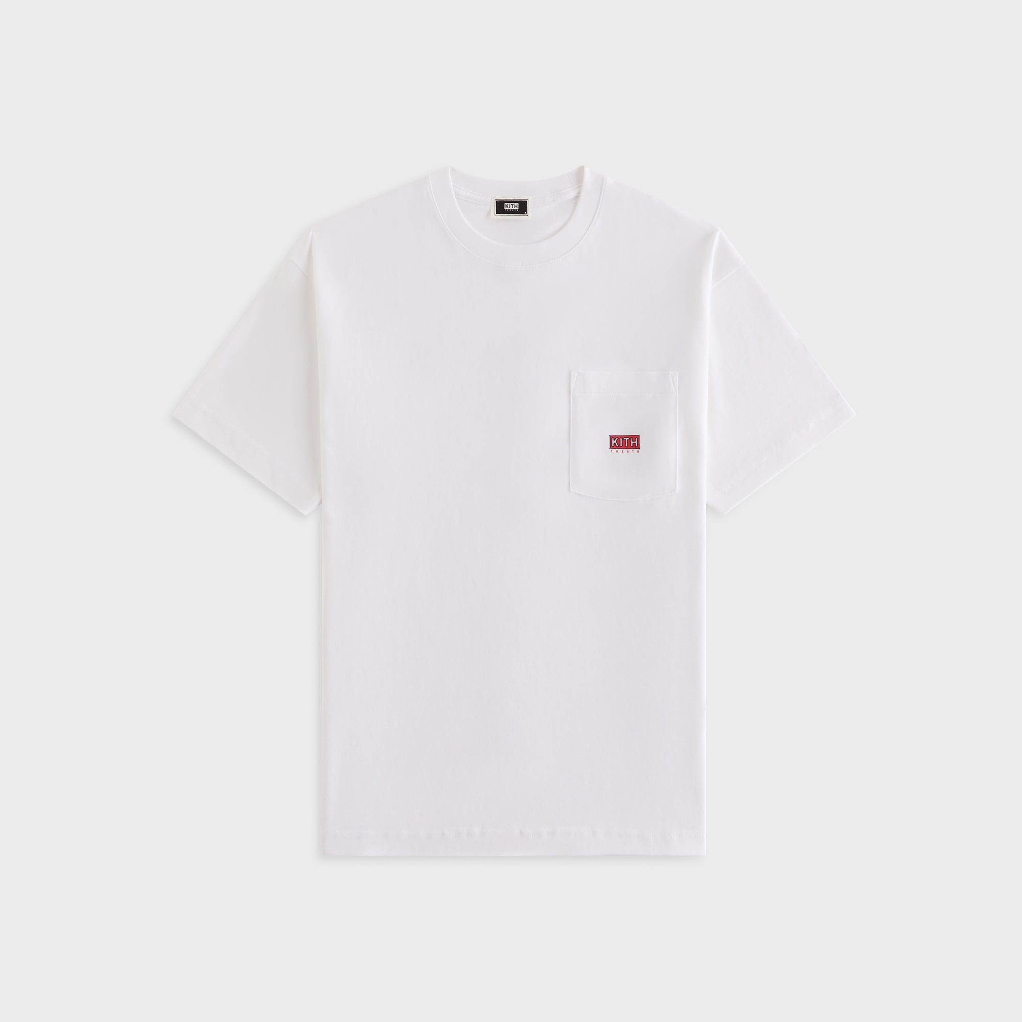 Kith Treats Finish Line Pocket Tee - White – Kith UK