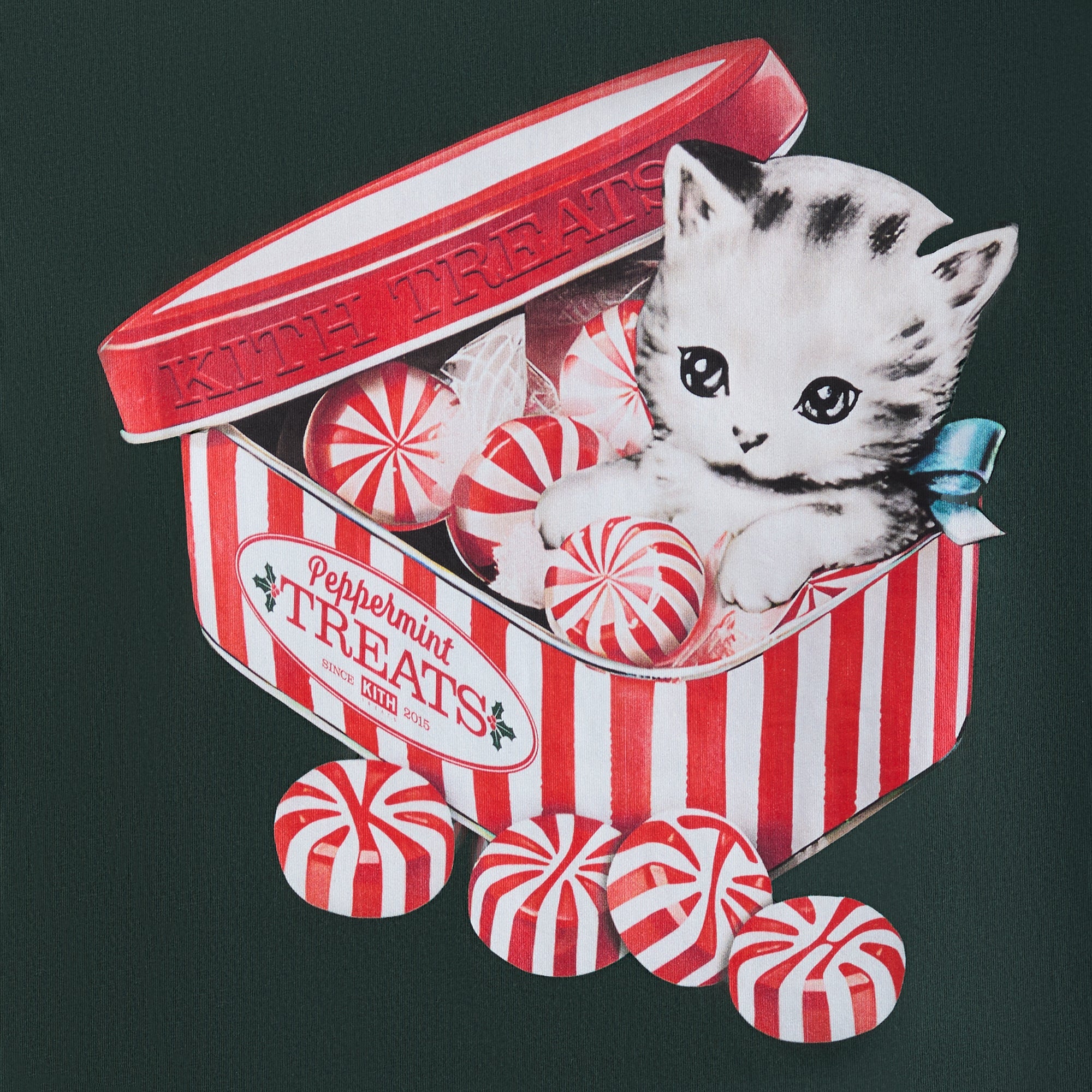 Kith Treats Cat Peppermint Tin Pocket Tee - Stadium – Kith UK